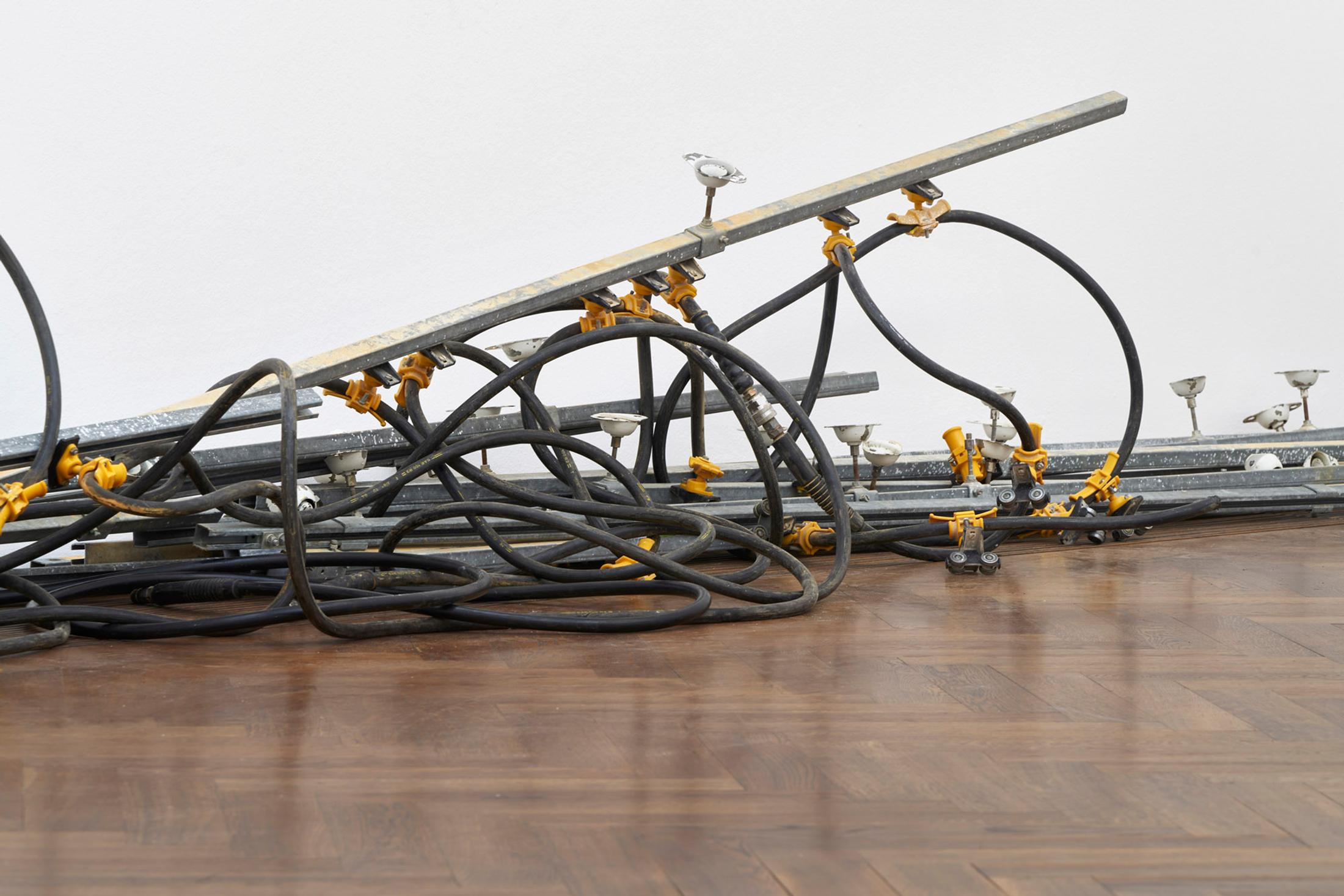 Exhibition View Daniel Turner Solo Show «Three Sites; view on Daniel Turner, NOUN 30:30, 2022» at Kunsthalle Basel, Basel, 2022 / Photo: Daniel Turner / Courtesy: the artist and Kunsthalle Basel