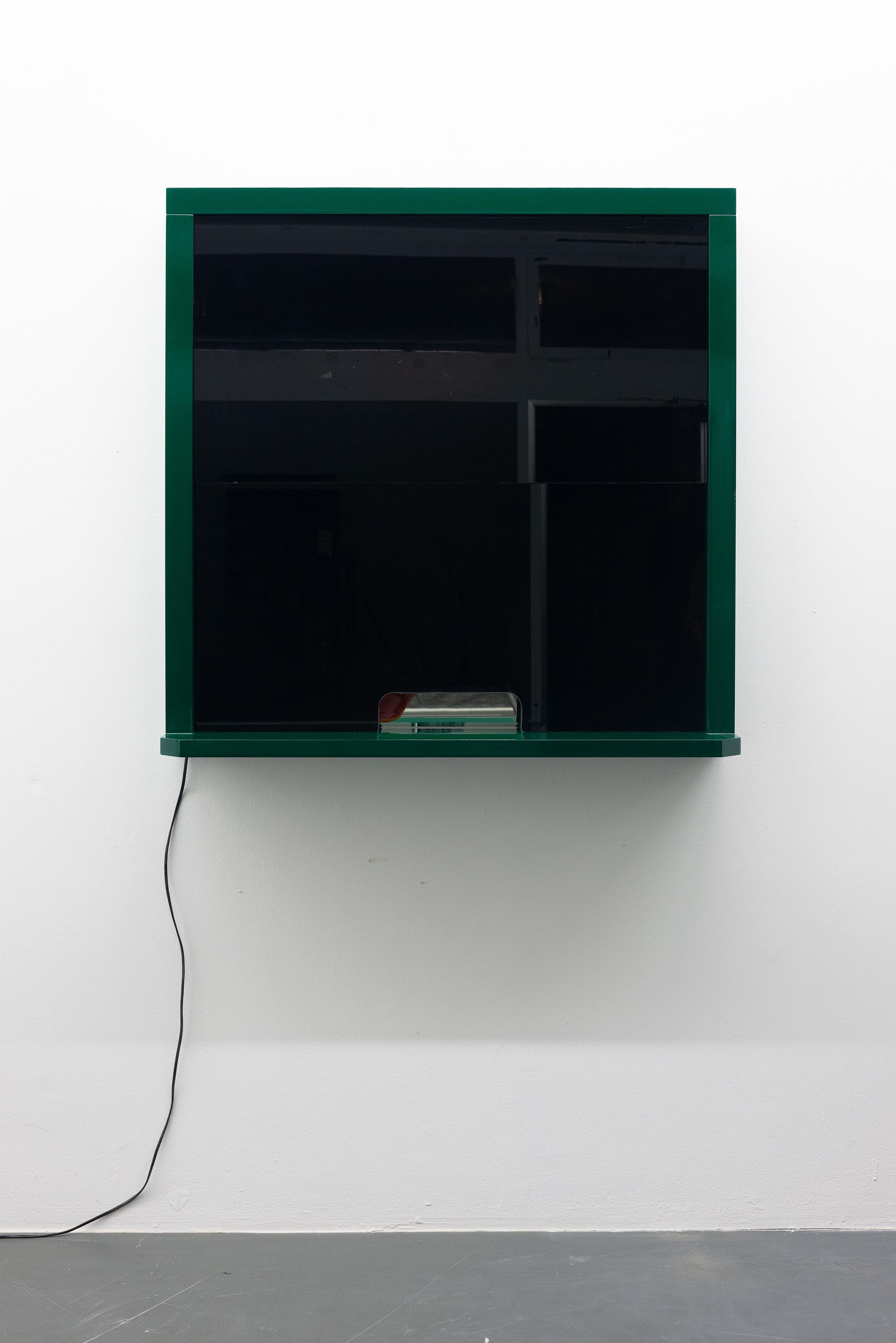 Exhibition View Daniele Milvio Soloshow «Die besten Jahre unseres Lebens; view on Vetreria Nuova Veleno, 2019» at Weiss Falk, Basel, 2019 / Photo: Flavio Karrer / Courtesy: the artist and Weiss Falk