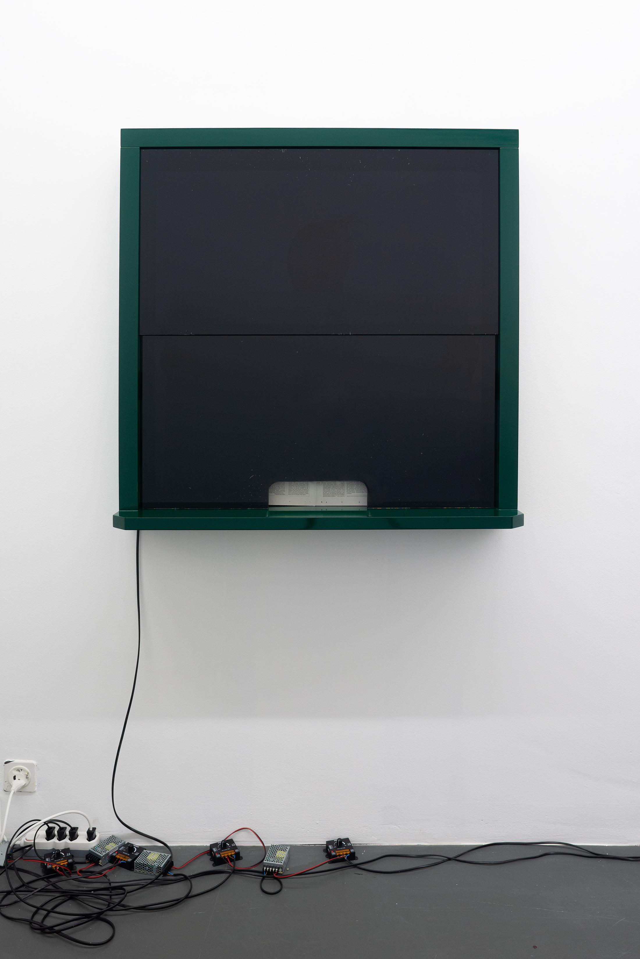 Exhibition View Daniele Milvio «Die besten Jahre unseres Lebens; view on L‘Amante di George Sand, 2019» at Weiss Falk, Basel, 2019 / Photo: Flavio Karrer / Courtesy: the artist and Weiss Falk