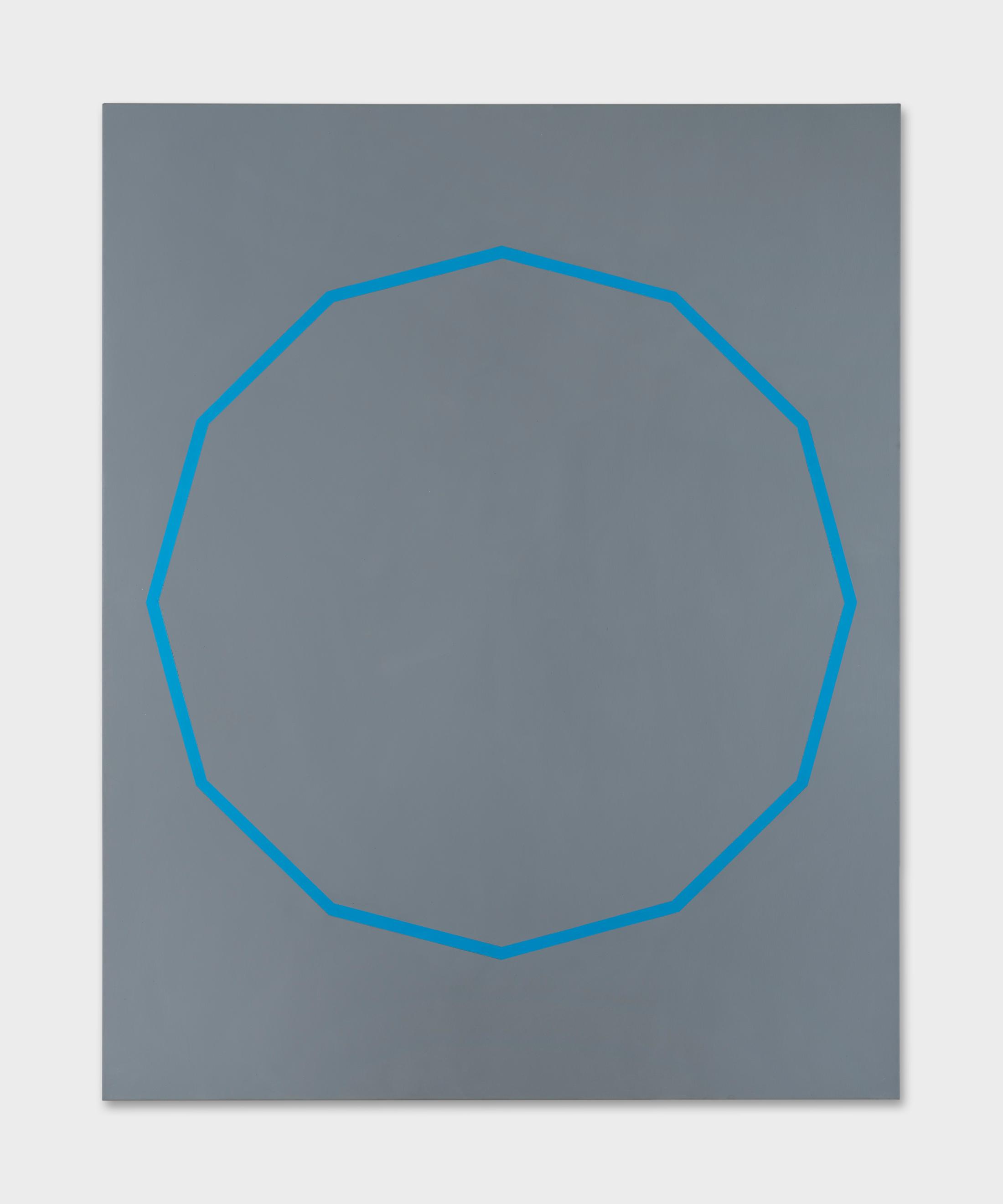 Exhibition View David Malek Soloshow «Binaries; view on The Dodecagon 2, 2019» at Ribordy Thetaz, Geneva, 2020 / Photo: Julien Gremaud / Courtesy: the artist and Ribordy Thetaz