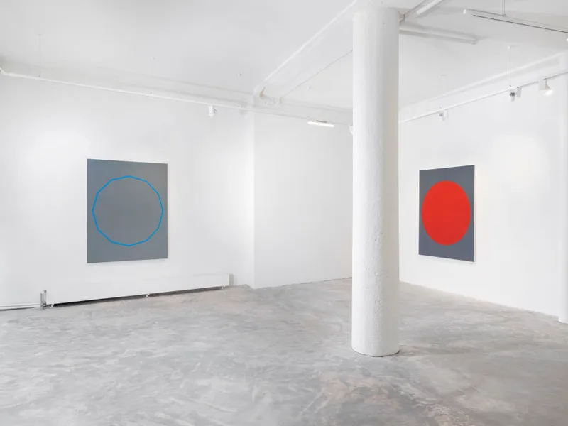 Exhibition View David Malek Soloshow «Binaries» at Ribordy Thetaz, Geneva, 2020 / Photo: Julien Gremaud / Courtesy: the artist and Ribordy Thetaz