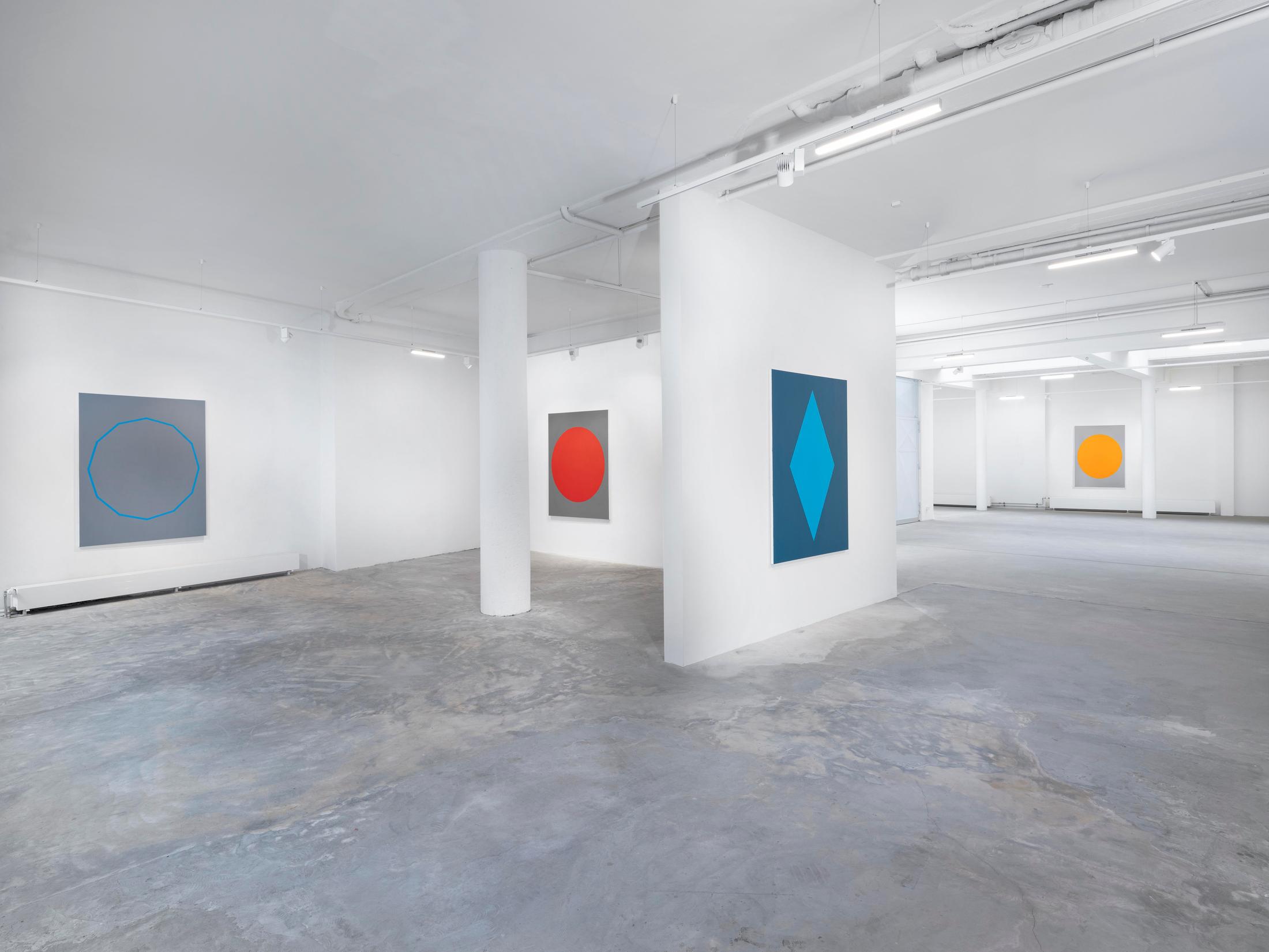 Exhibition View David Malek Soloshow «Binaries» at Ribordy Thetaz, Geneva, 2020 / Photo: Julien Gremaud / Courtesy: the artist and Ribordy Thetaz