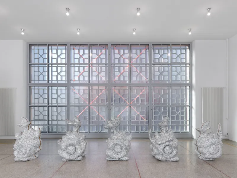 Exhibition View Denis Savary Soloshow «Houdin» at MBAC, La Chaux-de-Fonds, 2019 / Photo: Annik Wetter