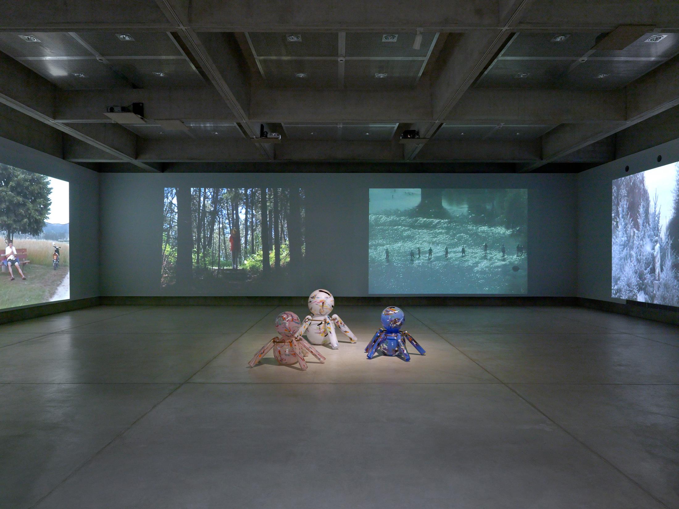 Exhibition View Denis Savary Soloshow «Houdin» at MBAC, La Chaux-de-Fonds, 2019 / Photo: Annik Wetter