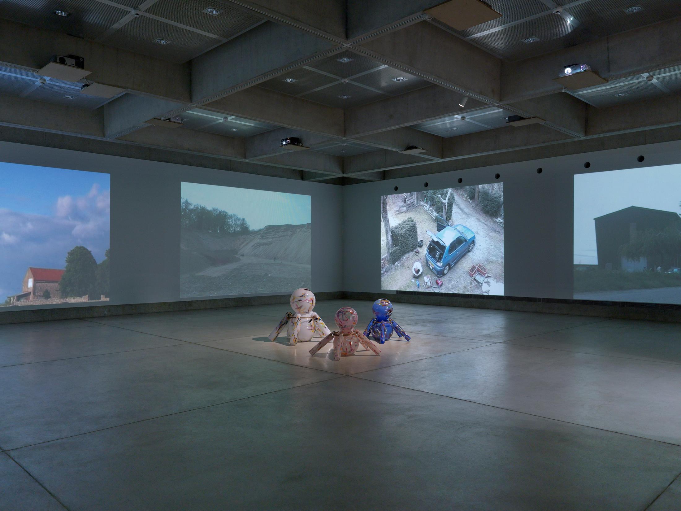 Exhibition View Denis Savary Soloshow «Houdin» at MBAC, La Chaux-de-Fonds, 2019 / Photo: Annik Wetter