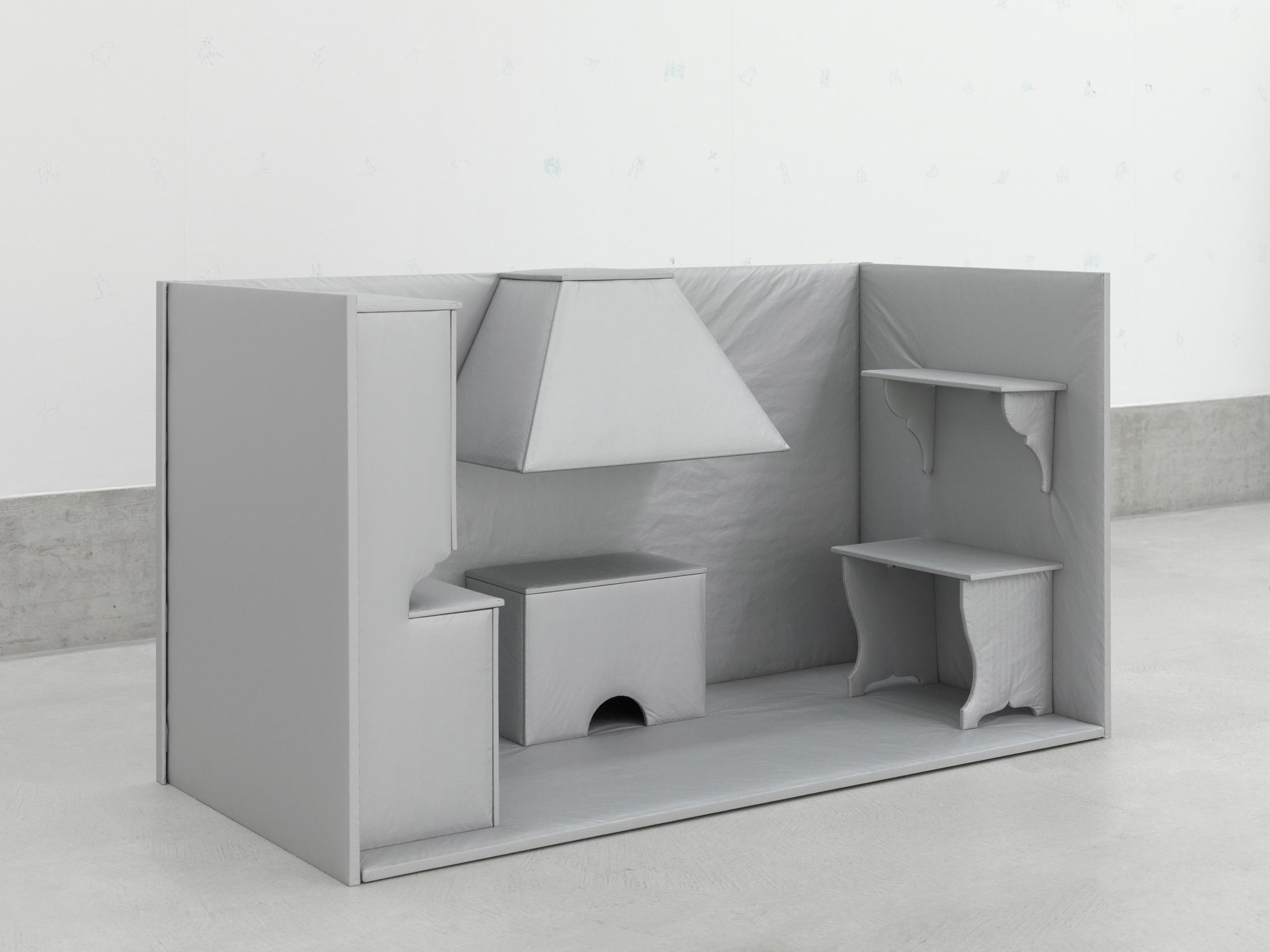 Exhibition View Denis Savary Soloshow «Houdin» at MBAC, La Chaux-de-Fonds, 2019 / Photo: Annik Wetter