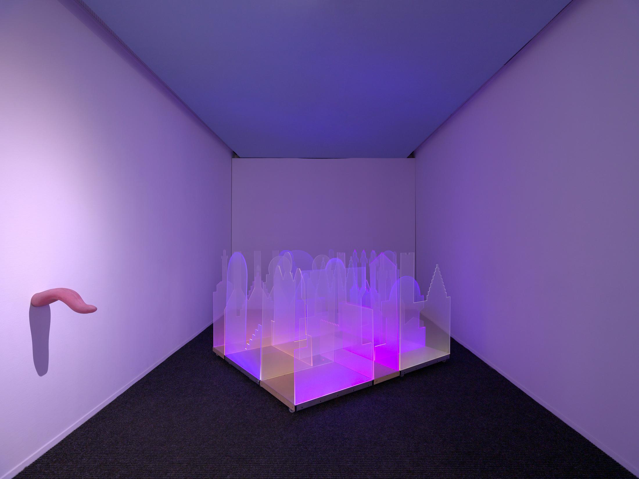 Exhibition View Denis Savary Soloshow «Houdin» at MBAC, La Chaux-de-Fonds, 2019 / Photo: Annik Wetter