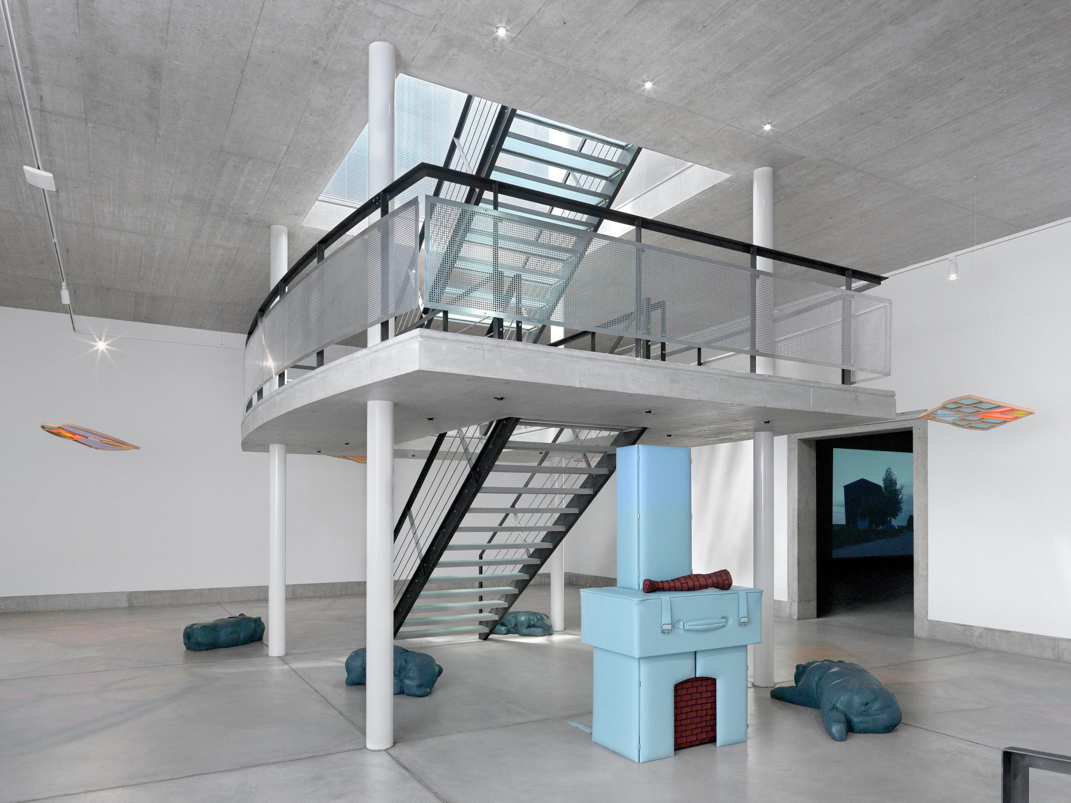 Exhibition View Denis Savary Soloshow «Houdin» at MBAC, La Chaux-de-Fonds, 2019 / Photo: Annik Wetter