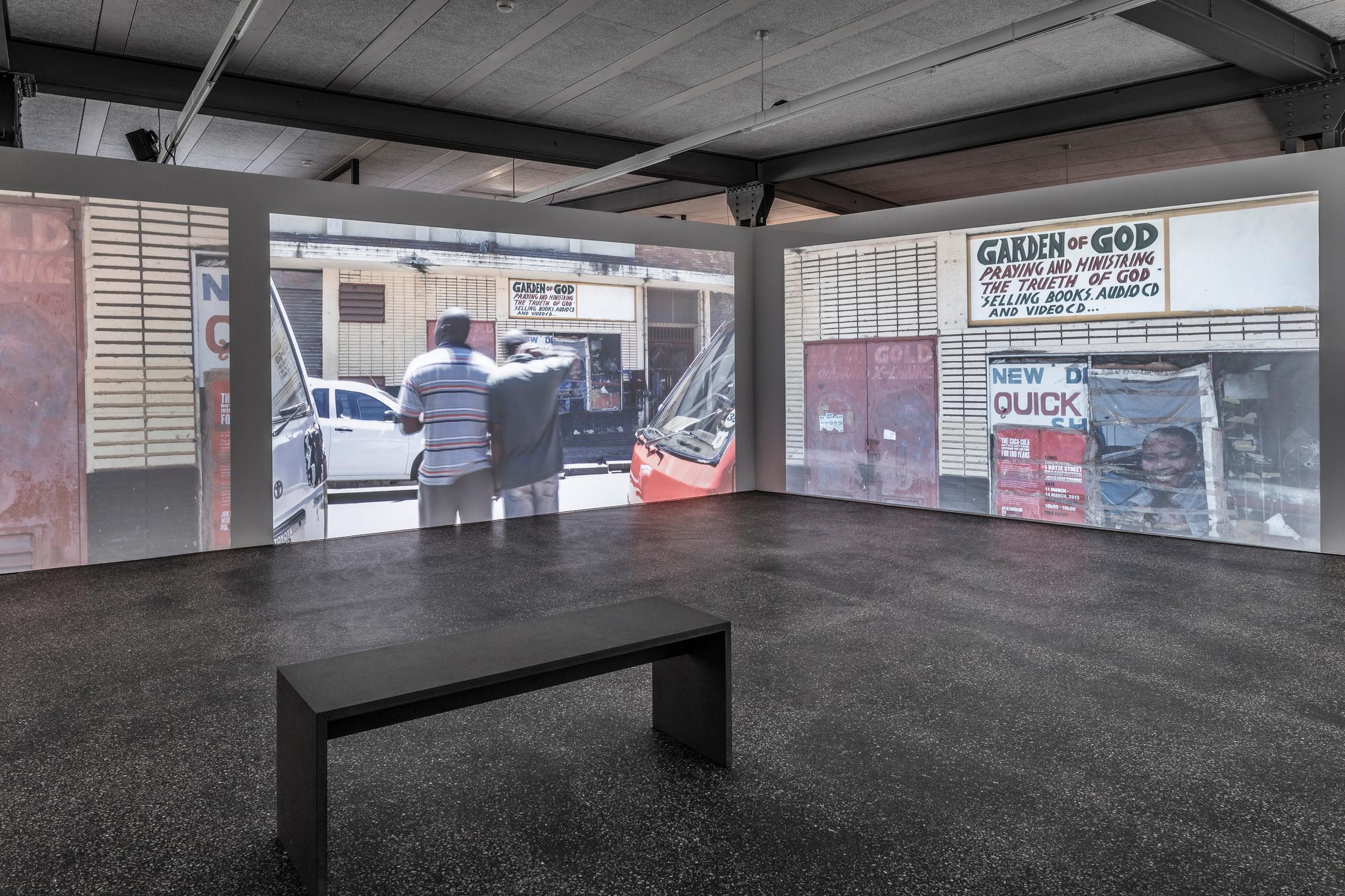 Exhibition View Denise Bertschi and Inas Halabi Groupshow «Forever or in a Hundred Years» at *ALTEFABRIK, Rapperswil-Jona / Photo: Peter Baracchi / Courtesy: the artists