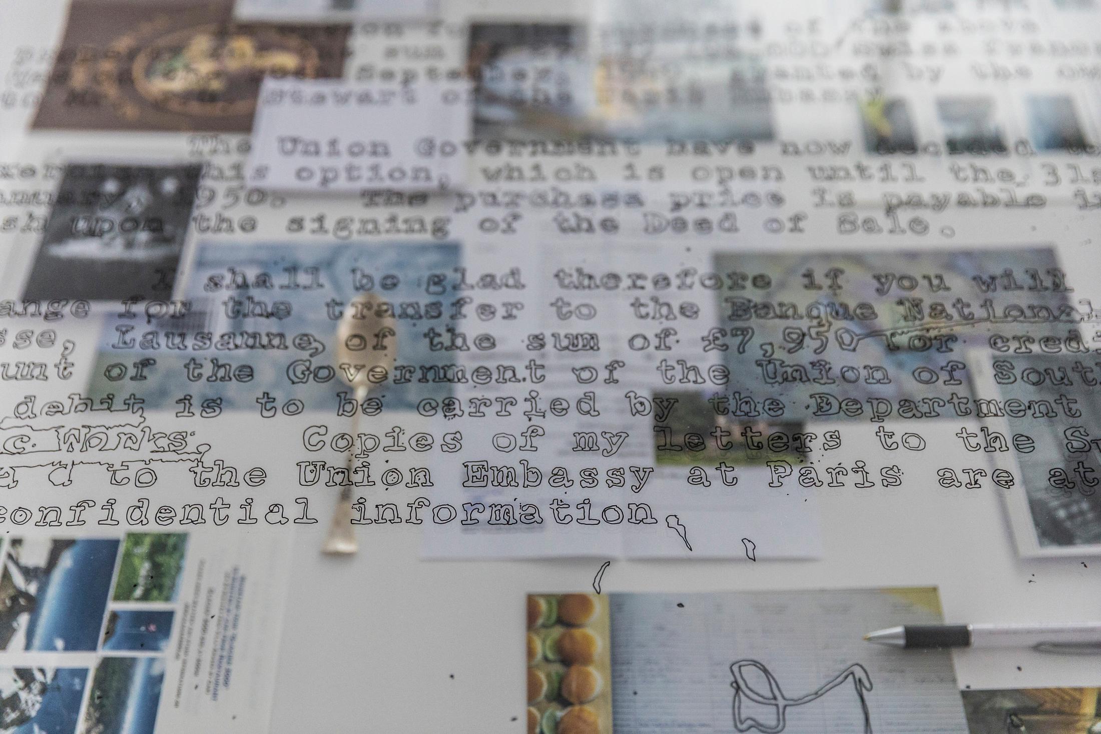 Exhibition View Denise Bertschi and Inas Halabi Groupshow «Forever or in a Hundred Years» at *ALTEFABRIK, Rapperswil-Jona / Photo: Peter Baracchi / Courtesy: the artists