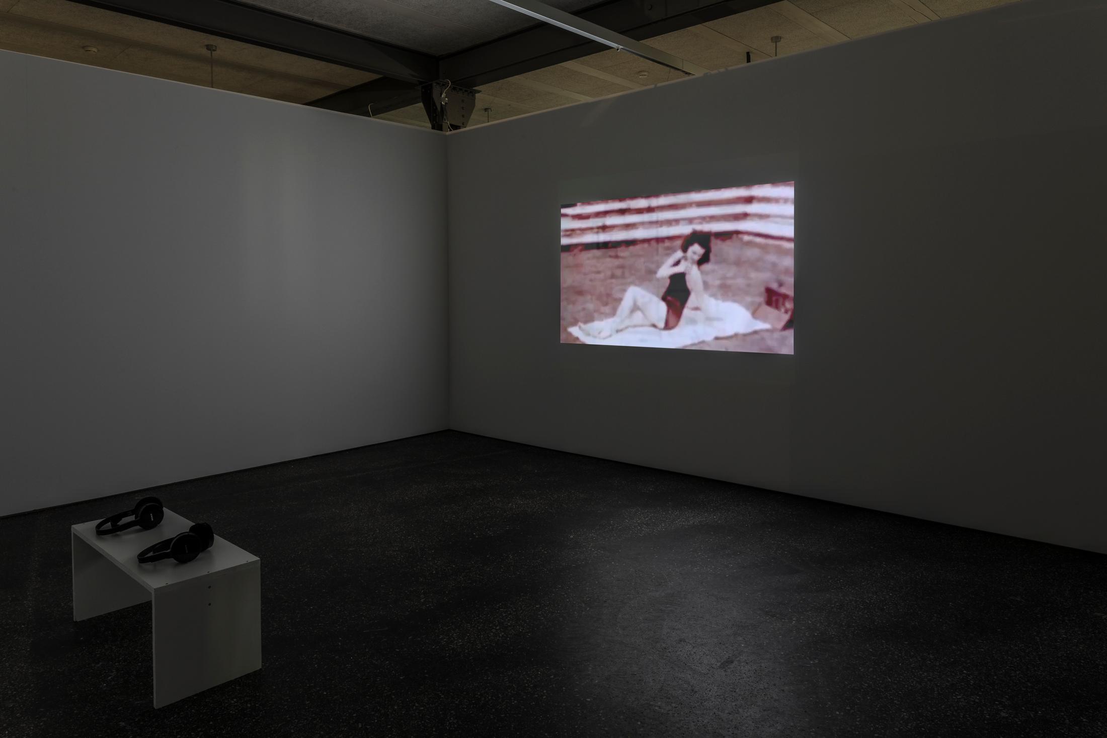 Exhibition View Denise Bertschi and Inas Halabi Groupshow «Forever or in a Hundred Years» at *ALTEFABRIK, Rapperswil-Jona / Photo: Peter Baracchi / Courtesy: the artists