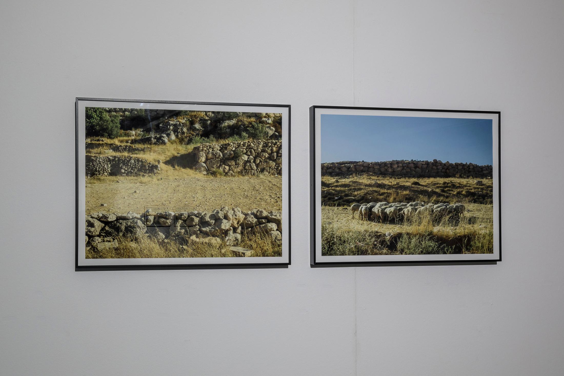 Exhibition View Denise Bertschi and Inas Halabi Groupshow «Forever or in a Hundred Years» at *ALTEFABRIK, Rapperswil-Jona / Photo: Peter Baracchi / Courtesy: the artists