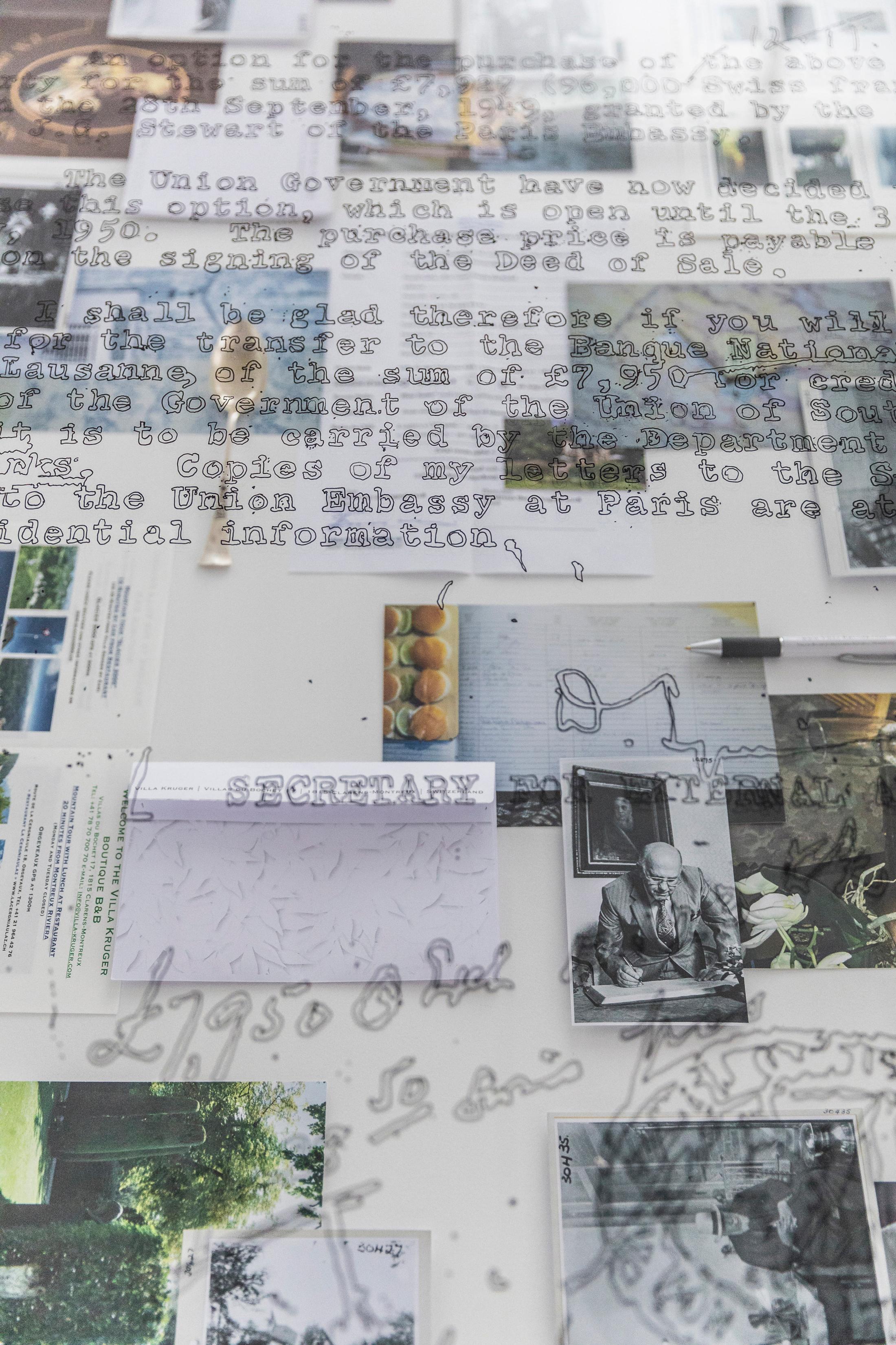 Exhibition View Denise Bertschi and Inas Halabi Groupshow «Forever or in a Hundred Years» at *ALTEFABRIK, Rapperswil-Jona / Photo: Peter Baracchi / Courtesy: the artists