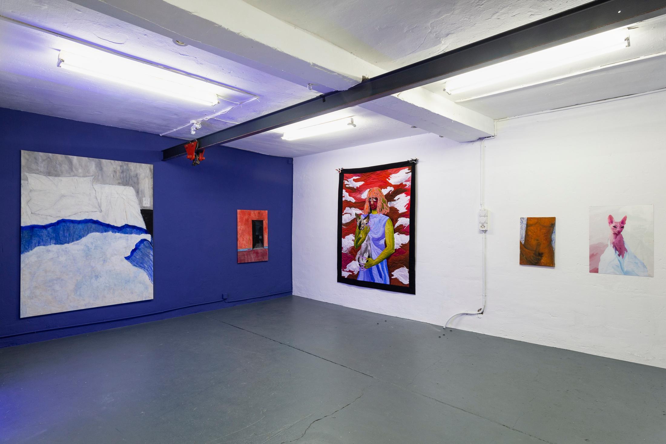 Exhibition View Groupshow «Dieter Hall & Xénia Lucie Laffely» at Last Tango, Zurich / Photo: Kilian Bannwart / Courtesy: the artist and Last Tango, Zurich