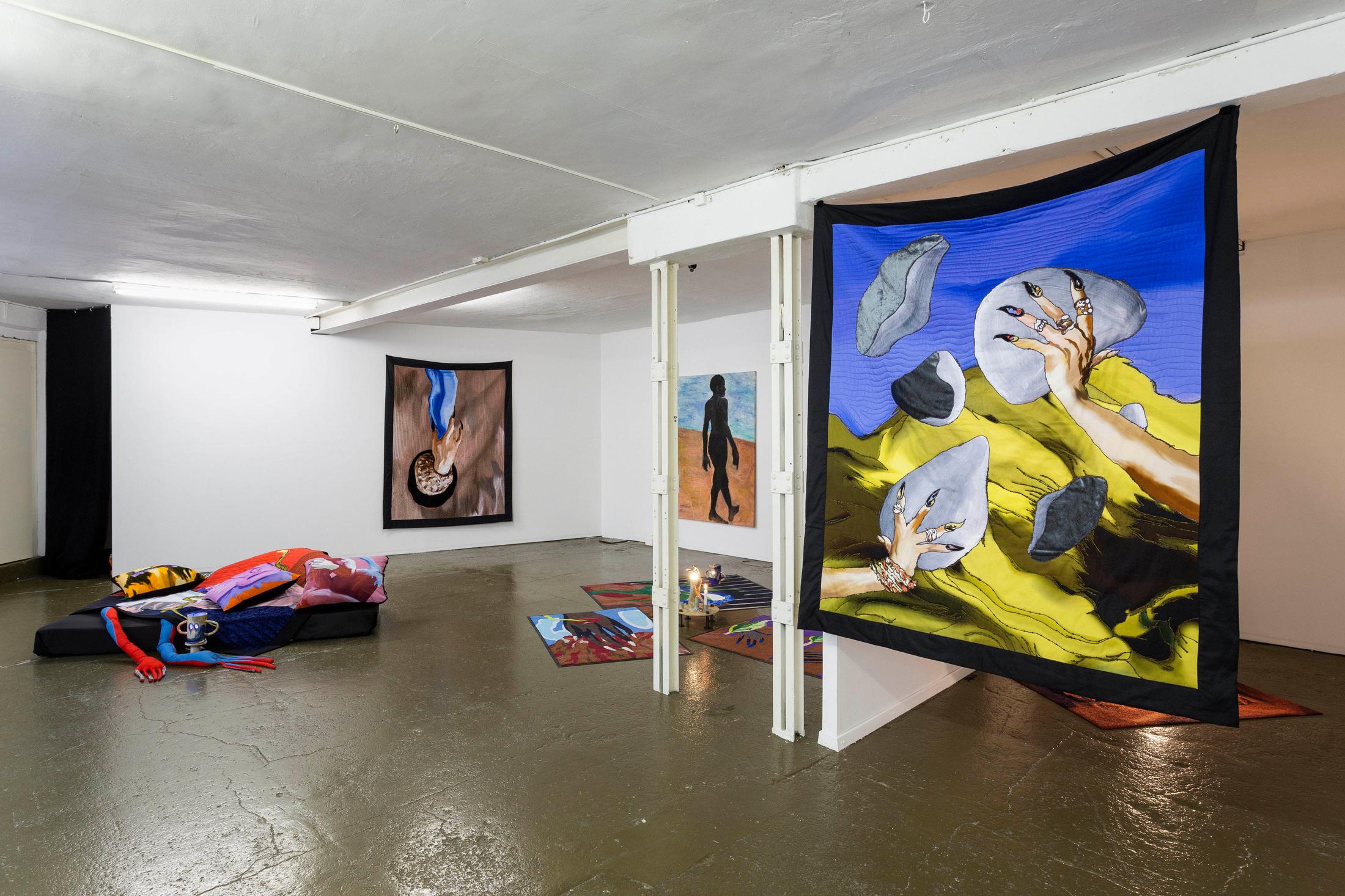 Exhibition View Groupshow «Dieter Hall & Xénia Lucie Laffely» at Last Tango, Zurich / Photo: Kilian Bannwart / Courtesy: the artist and Last Tango, Zurich