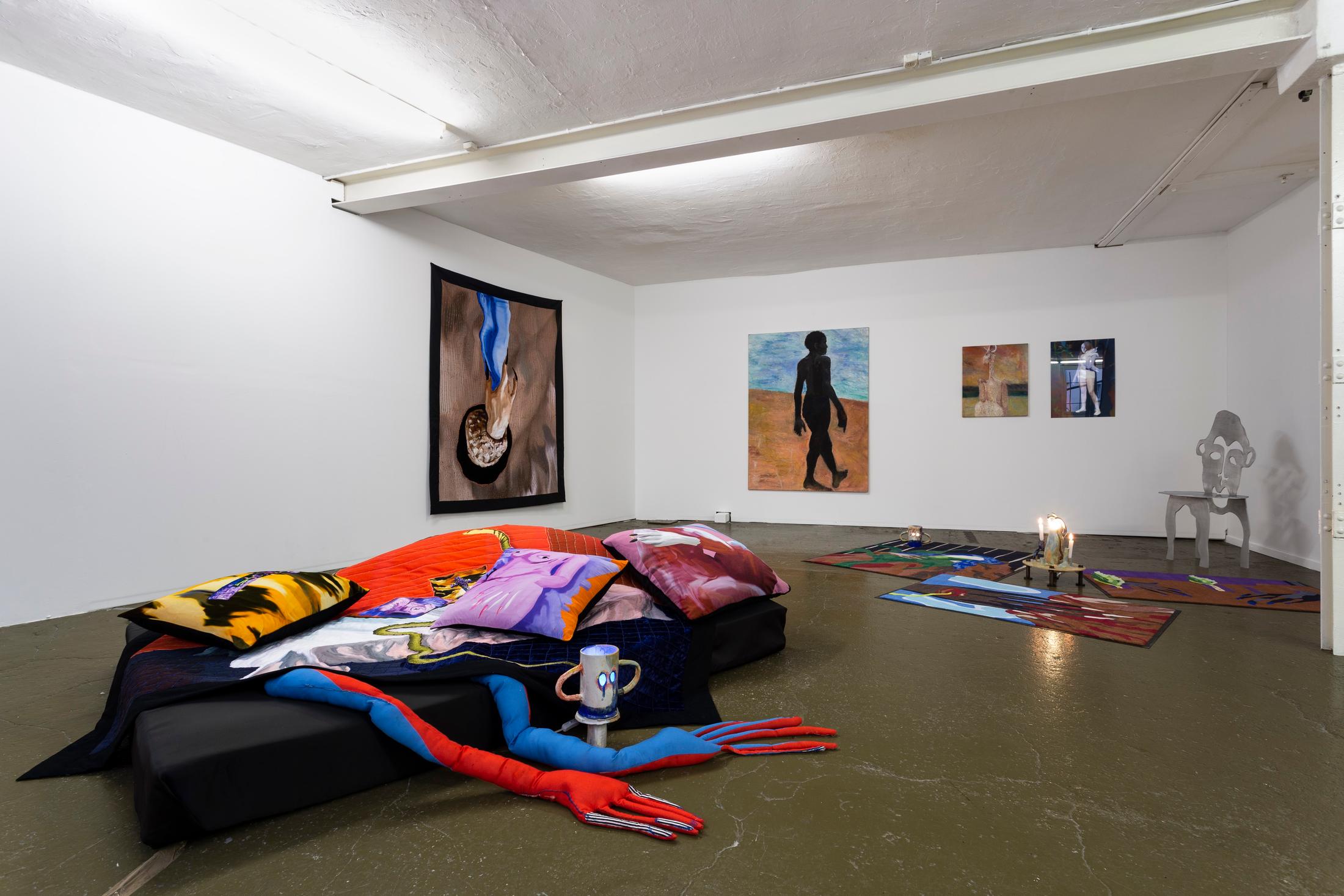 Exhibition View Groupshow «Dieter Hall & Xénia Lucie Laffely» at Last Tango, Zurich / Photo: Kilian Bannwart / Courtesy: the artist and Last Tango, Zurich