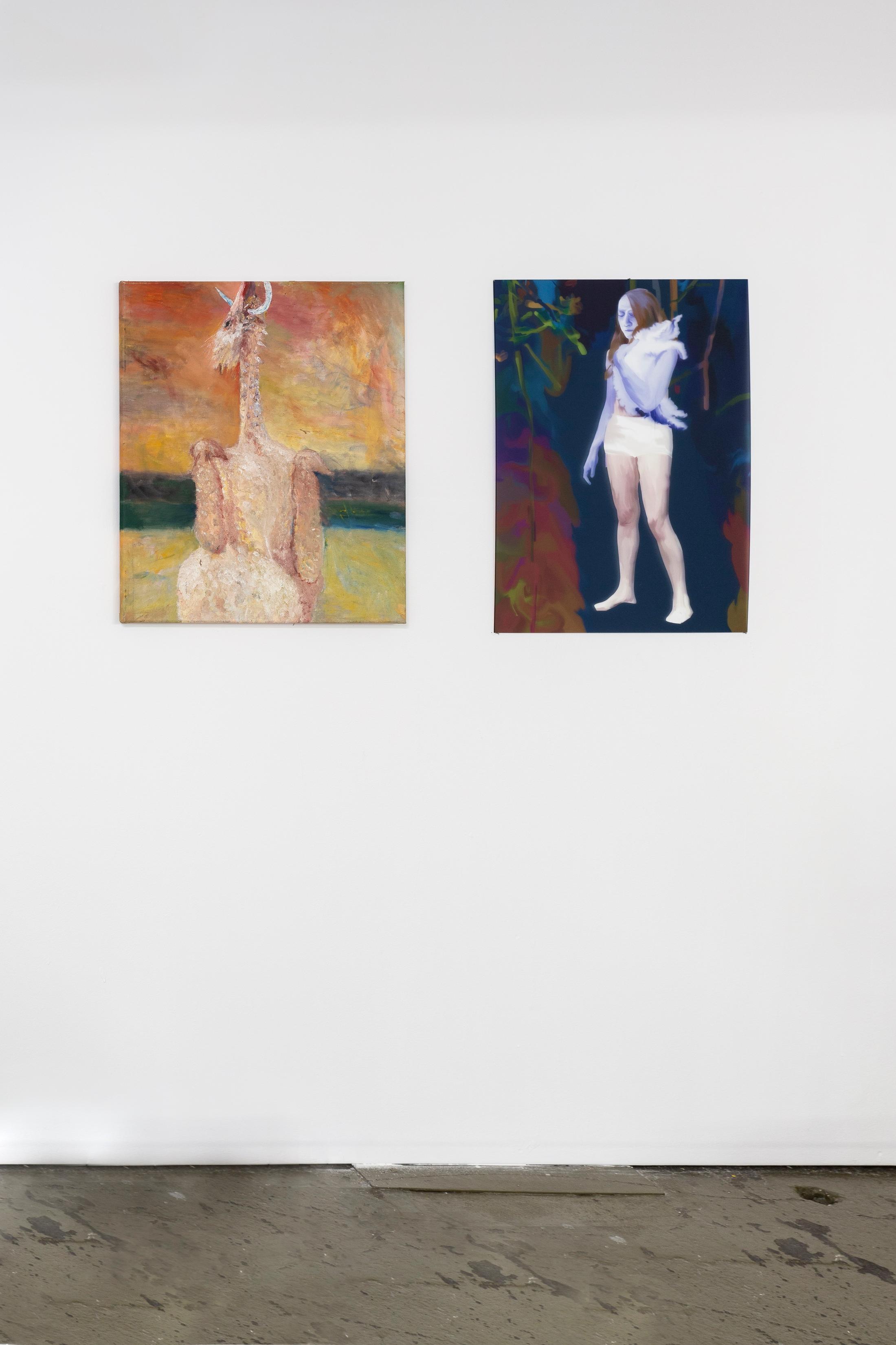 Exhibition View Groupshow «Dieter Hall & Xénia Lucie Laffely» at Last Tango, Zurich / Photo: Kilian Bannwart / Courtesy: the artist and Last Tango, Zurich