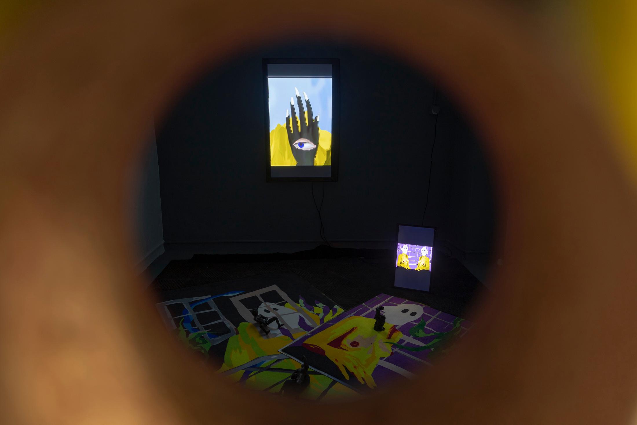 Exhibition View Groupshow «Dieter Hall & Xénia Lucie Laffely» at Last Tango, Zurich / Photo: Kilian Bannwart / Courtesy: the artist and Last Tango, Zurich