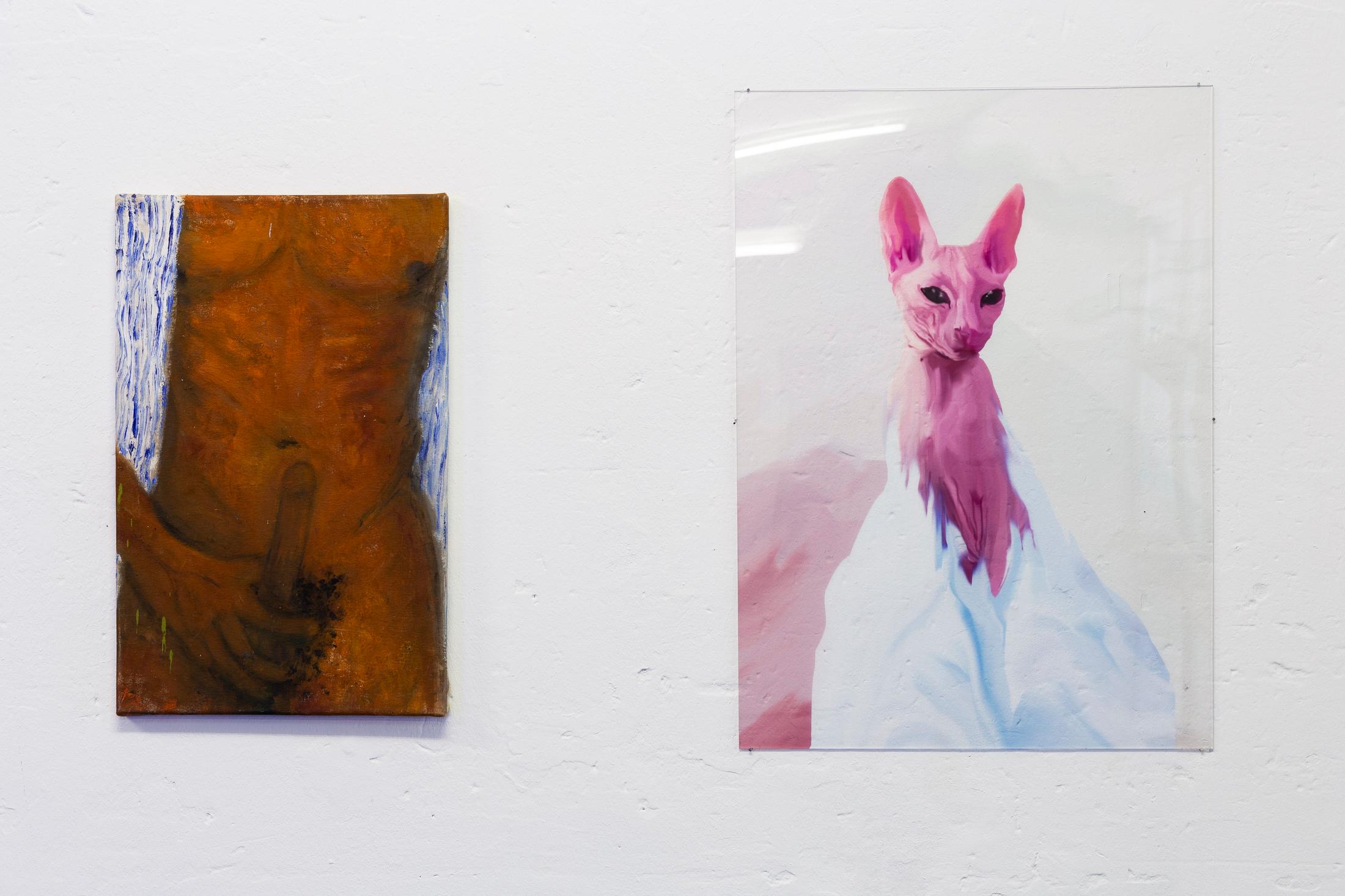 Exhibition View Groupshow «Dieter Hall & Xénia Lucie Laffely» at Last Tango, Zurich / Photo: Kilian Bannwart / Courtesy: the artist and Last Tango, Zurich