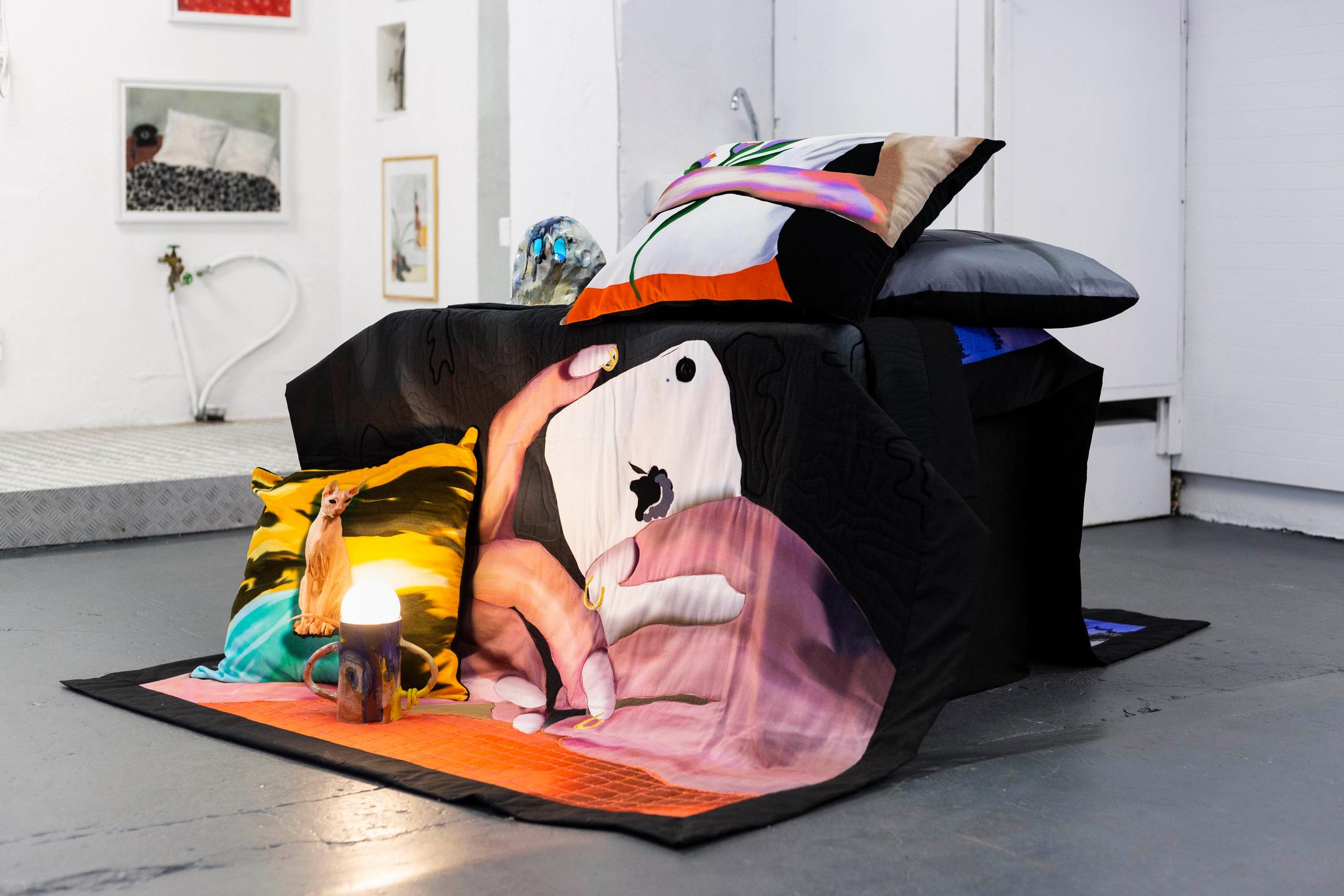 Exhibition View Groupshow «Dieter Hall & Xénia Lucie Laffely» at Last Tango, Zurich / Photo: Kilian Bannwart / Courtesy: the artist and Last Tango, Zurich