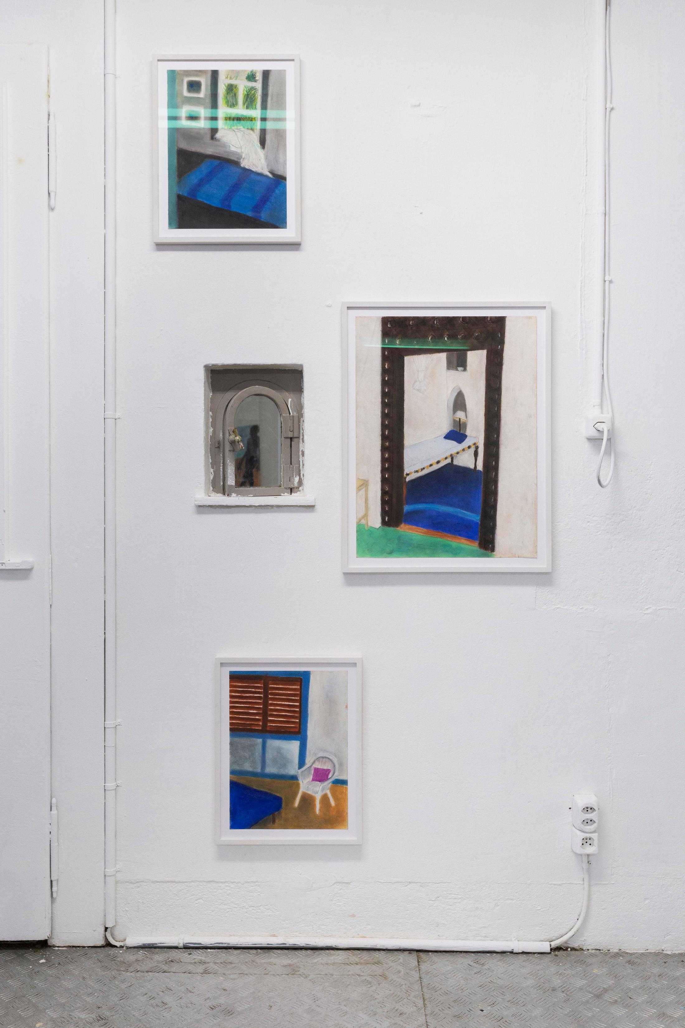 Exhibition View Groupshow «Dieter Hall & Xénia Lucie Laffely» at Last Tango, Zurich / Photo: Kilian Bannwart / Courtesy: the artist and Last Tango, Zurich