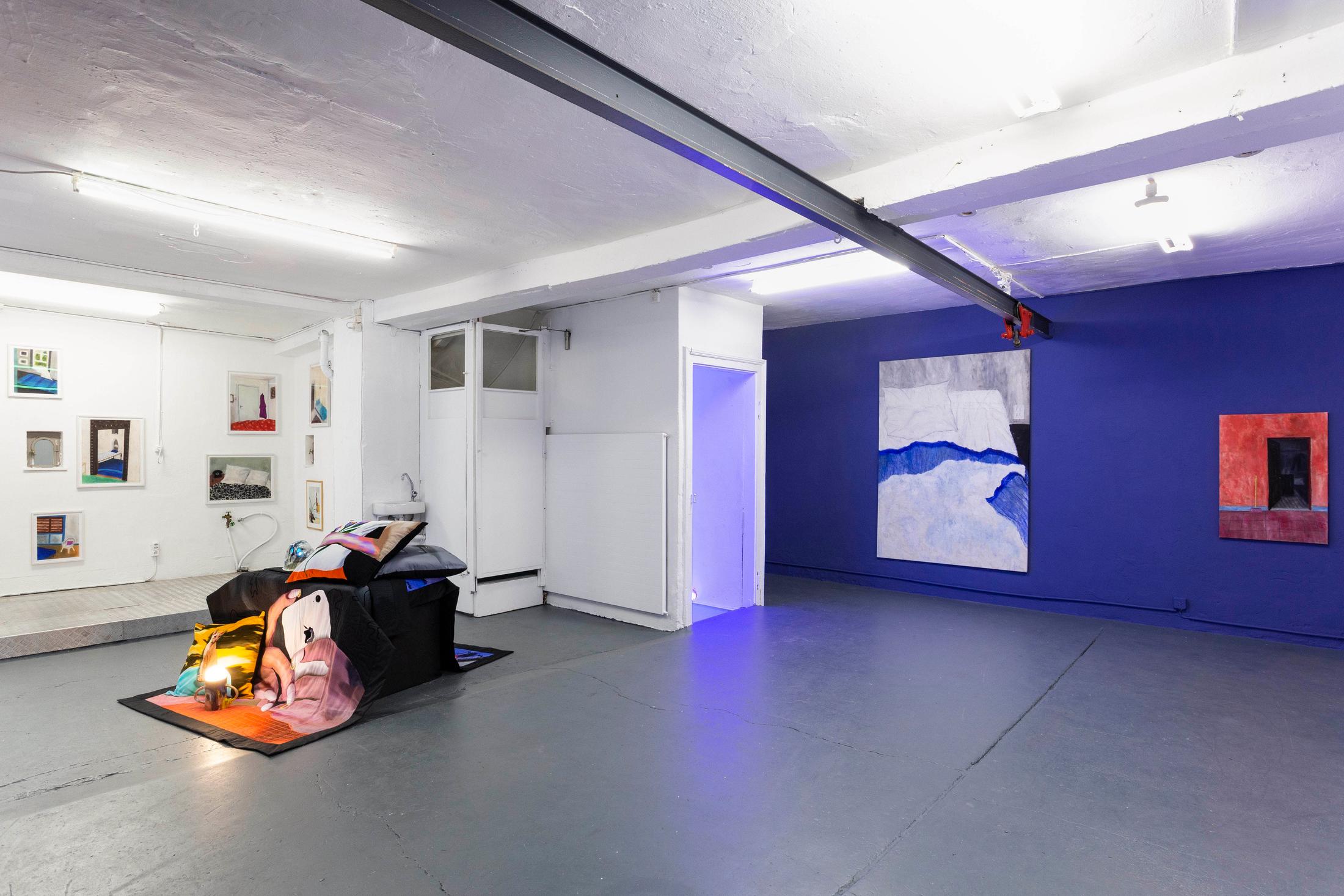 Exhibition View Groupshow «Dieter Hall & Xénia Lucie Laffely» at Last Tango, Zurich / Photo: Kilian Bannwart / Courtesy: the artist and Last Tango, Zurich