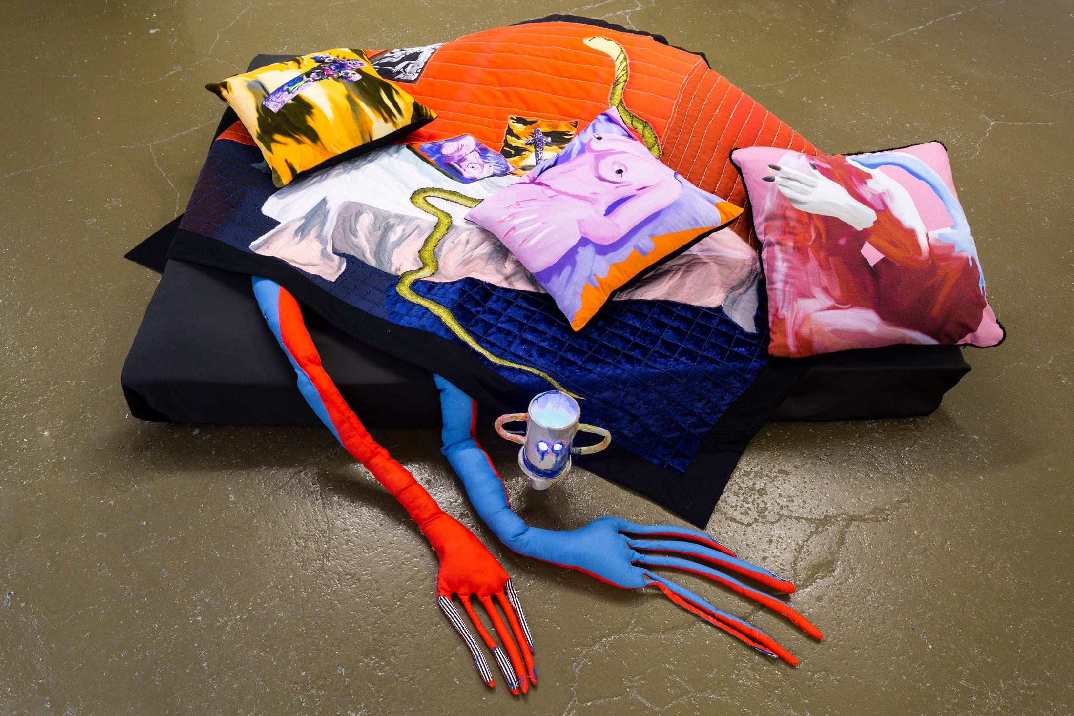 Exhibition View Groupshow «Dieter Hall & Xénia Lucie Laffely» at Last Tango, Zurich / Photo: Kilian Bannwart / Courtesy: the artist and Last Tango, Zurich