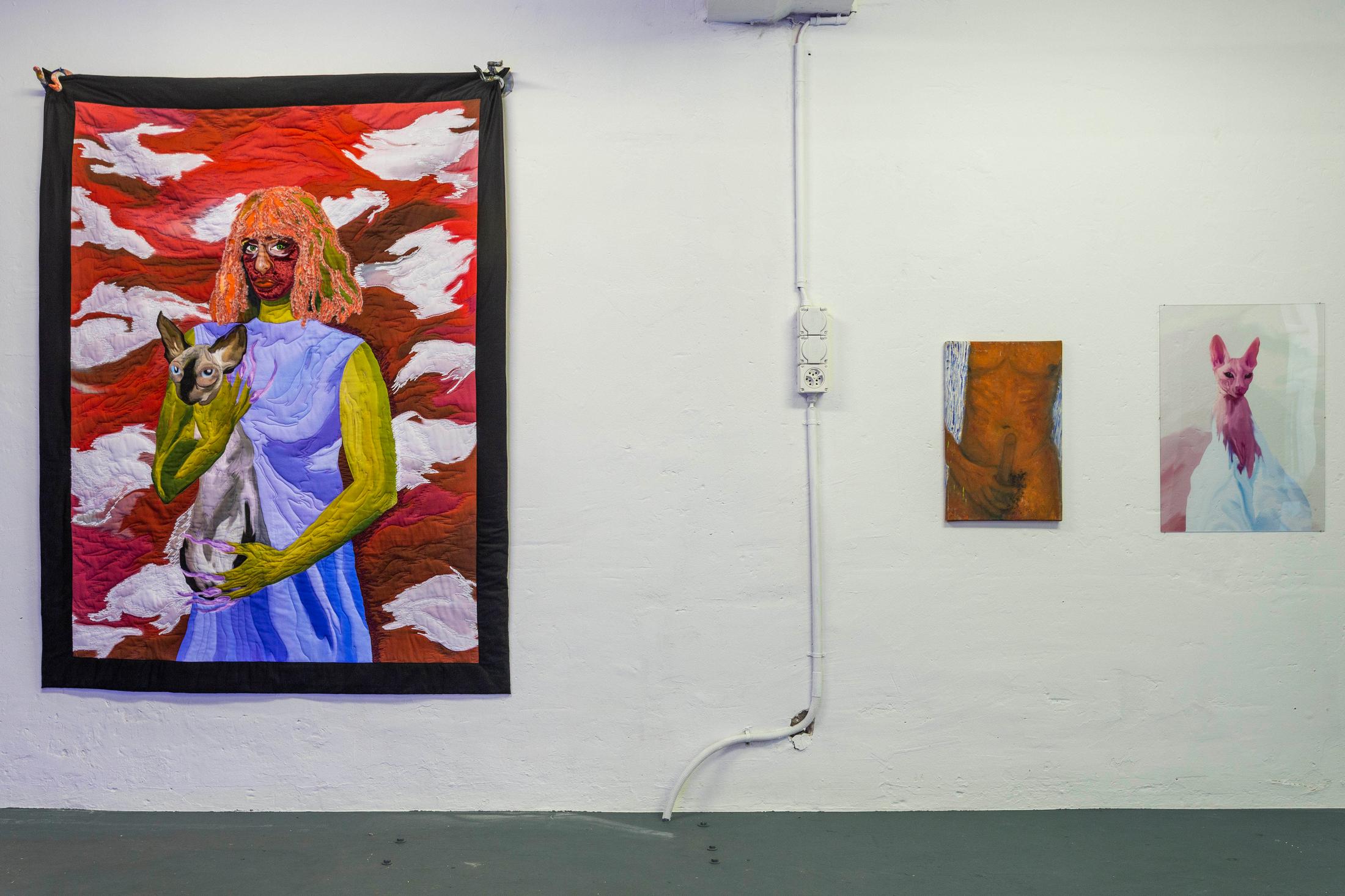 Exhibition View Groupshow «Dieter Hall & Xénia Lucie Laffely» at Last Tango, Zurich / Photo: Kilian Bannwart / Courtesy: the artist and Last Tango, Zurich