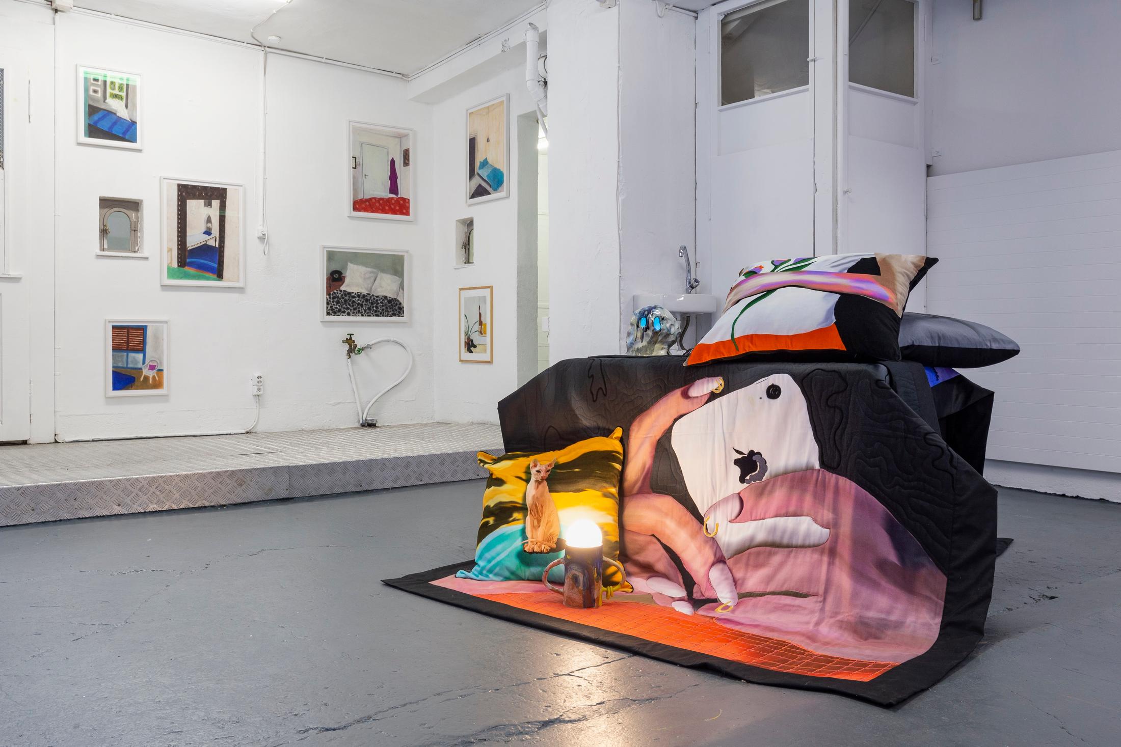 Exhibition View Groupshow «Dieter Hall & Xénia Lucie Laffely» at Last Tango, Zurich / Photo: Kilian Bannwart / Courtesy: the artist and Last Tango, Zurich