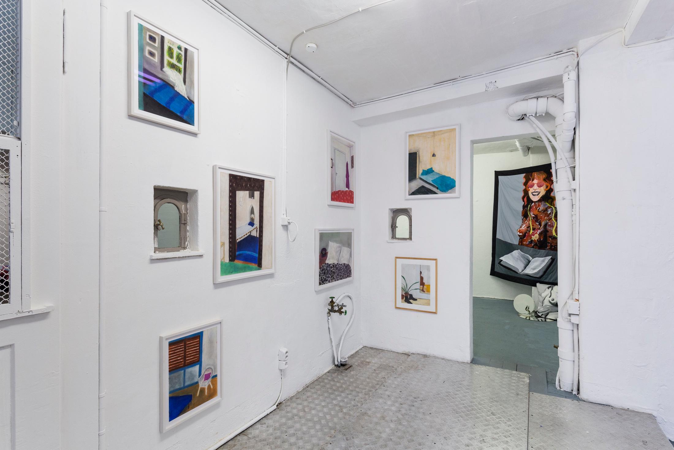 Exhibition View Groupshow «Dieter Hall & Xénia Lucie Laffely» at Last Tango, Zurich / Photo: Kilian Bannwart / Courtesy: the artist and Last Tango, Zurich