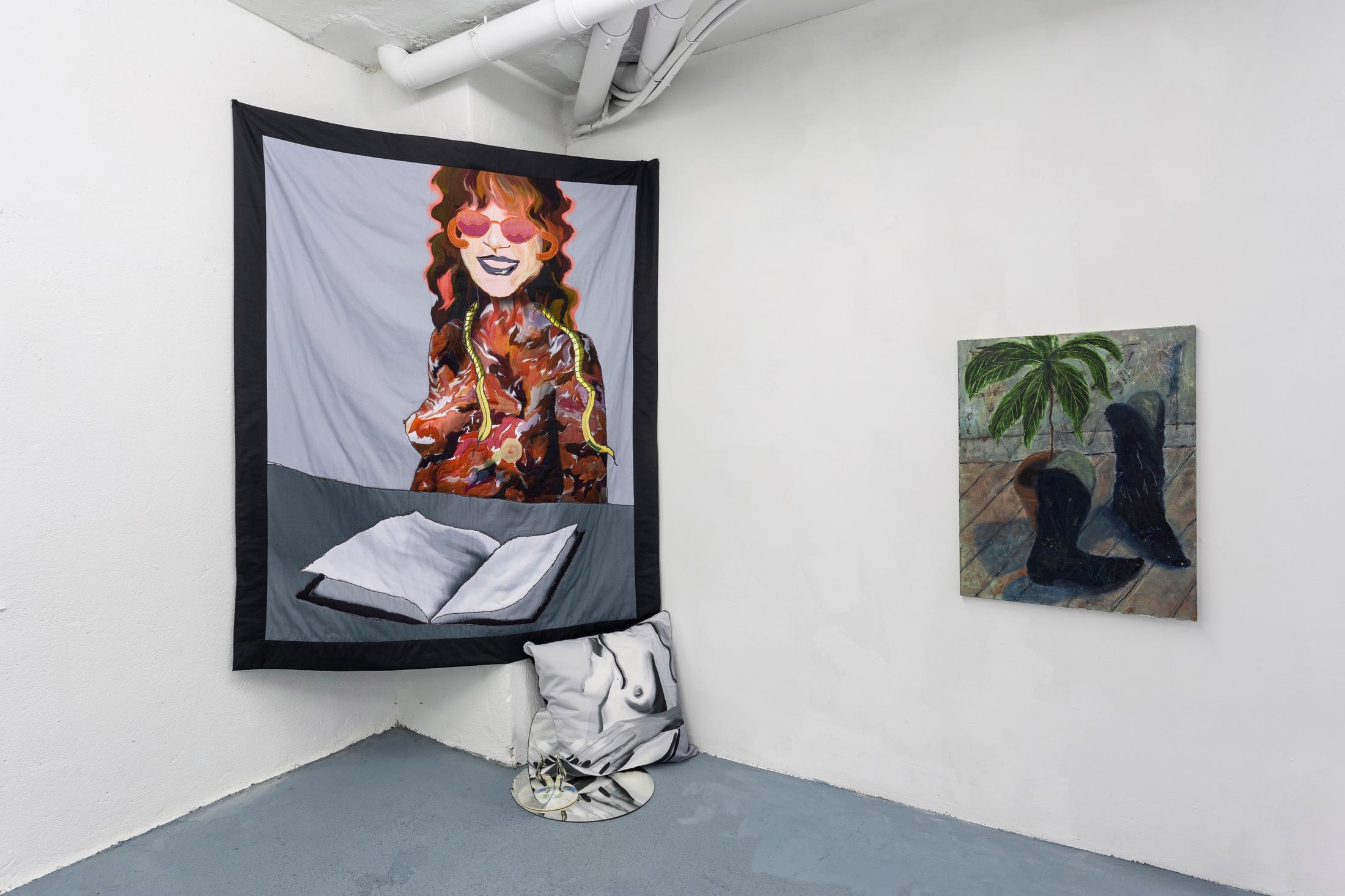 Exhibition View Groupshow «Dieter Hall & Xénia Lucie Laffely» at Last Tango, Zurich / Photo: Kilian Bannwart / Courtesy: the artist and Last Tango, Zurich