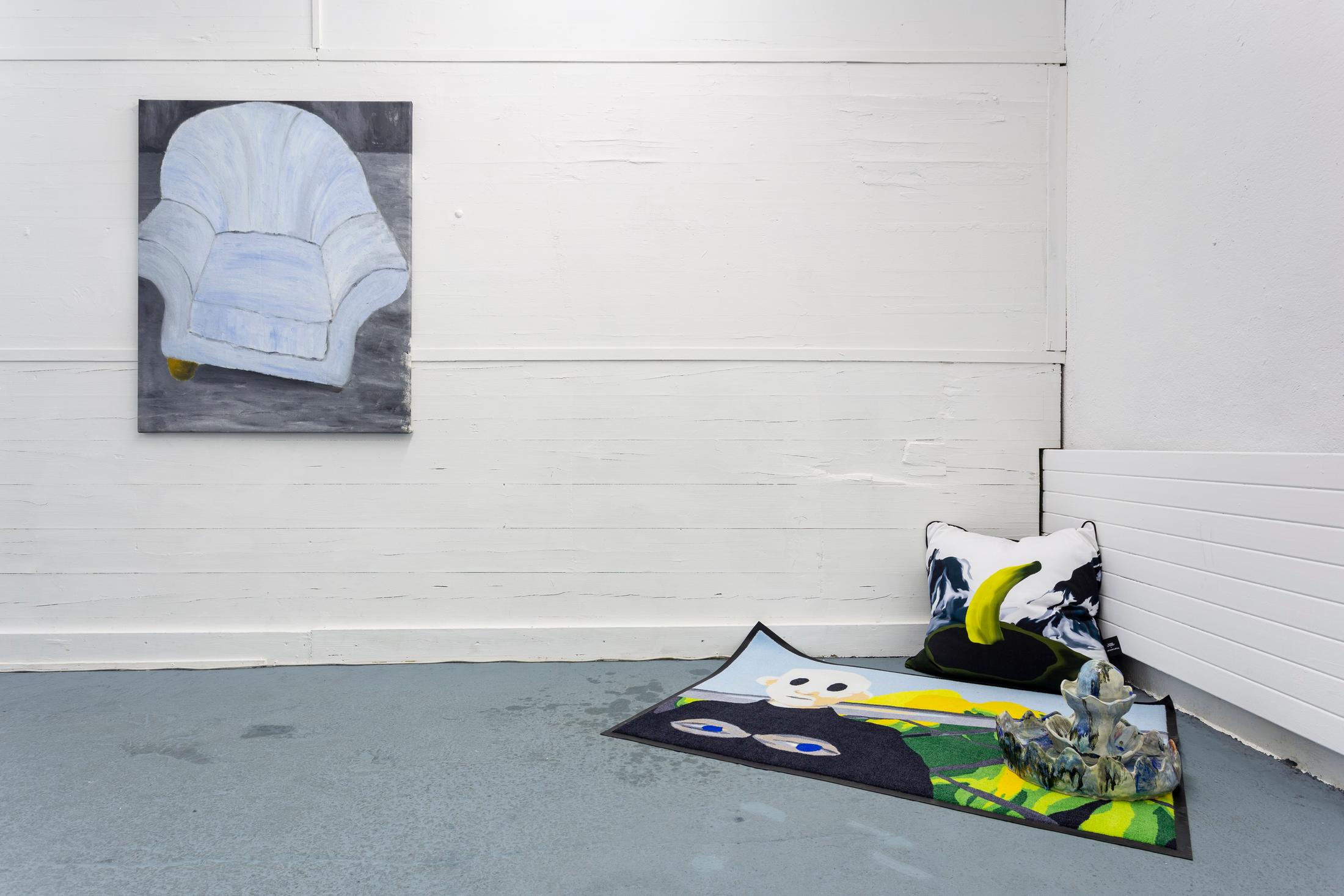 Exhibition View Groupshow «Dieter Hall & Xénia Lucie Laffely» at Last Tango, Zurich / Photo: Kilian Bannwart / Courtesy: the artist and Last Tango, Zurich