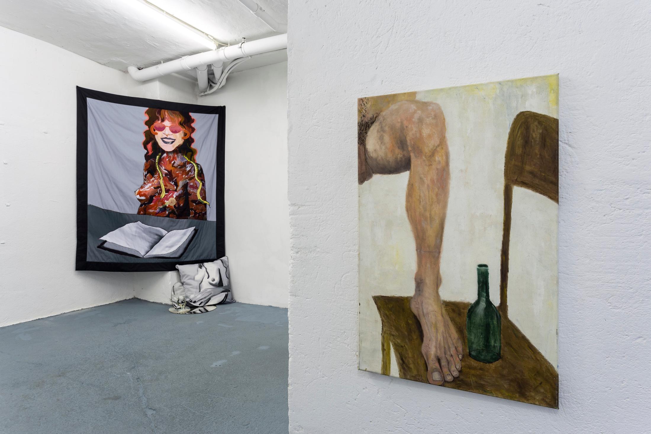 Exhibition View Groupshow «Dieter Hall & Xénia Lucie Laffely» at Last Tango, Zurich / Photo: Kilian Bannwart / Courtesy: the artist and Last Tango, Zurich