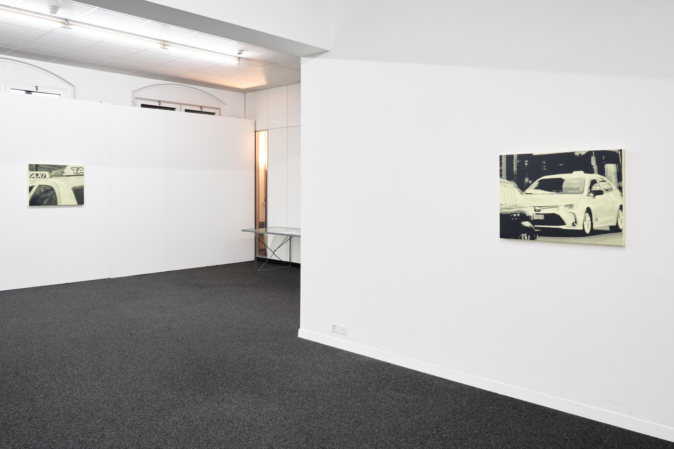 Exhibition View Dominic Michel Solo Show «Trance» at unanimous consent, Zurich, 2023 / Photo: Philip Ullrich / Courtesy: the artist and unanimous consent
