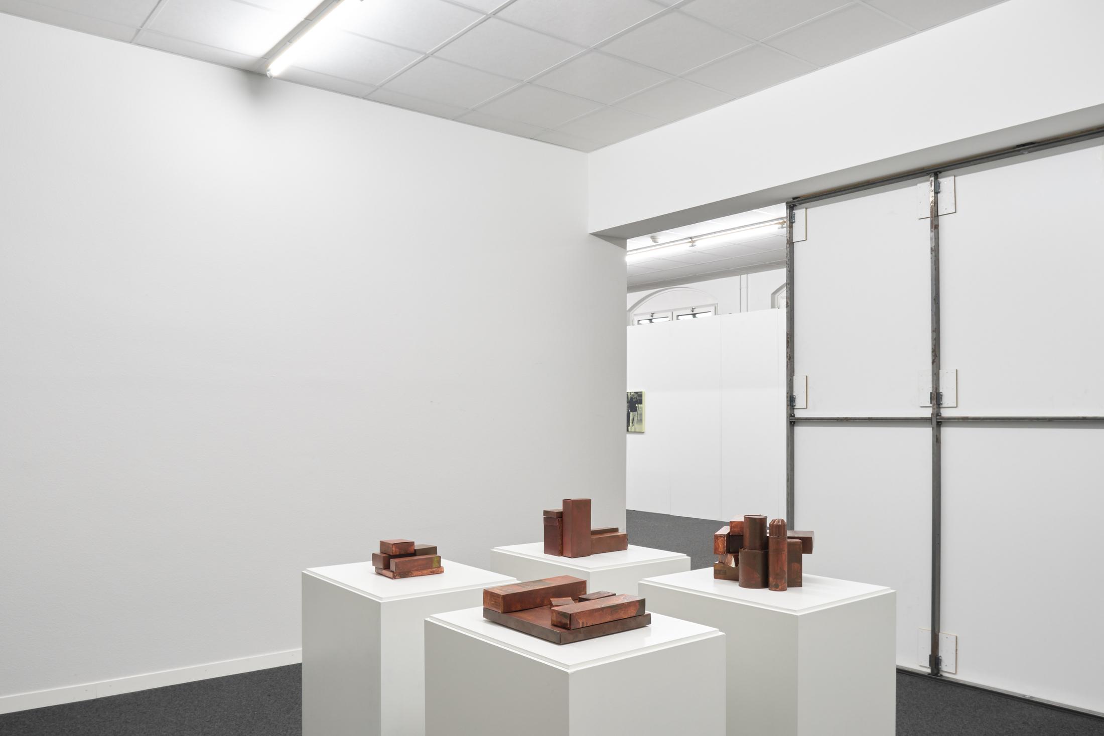 Exhibition View Dominic Michel Solo Show «Trance» at unanimous consent, Zurich, 2023 / Photo: Philip Ullrich / Courtesy: the artist and unanimous consent