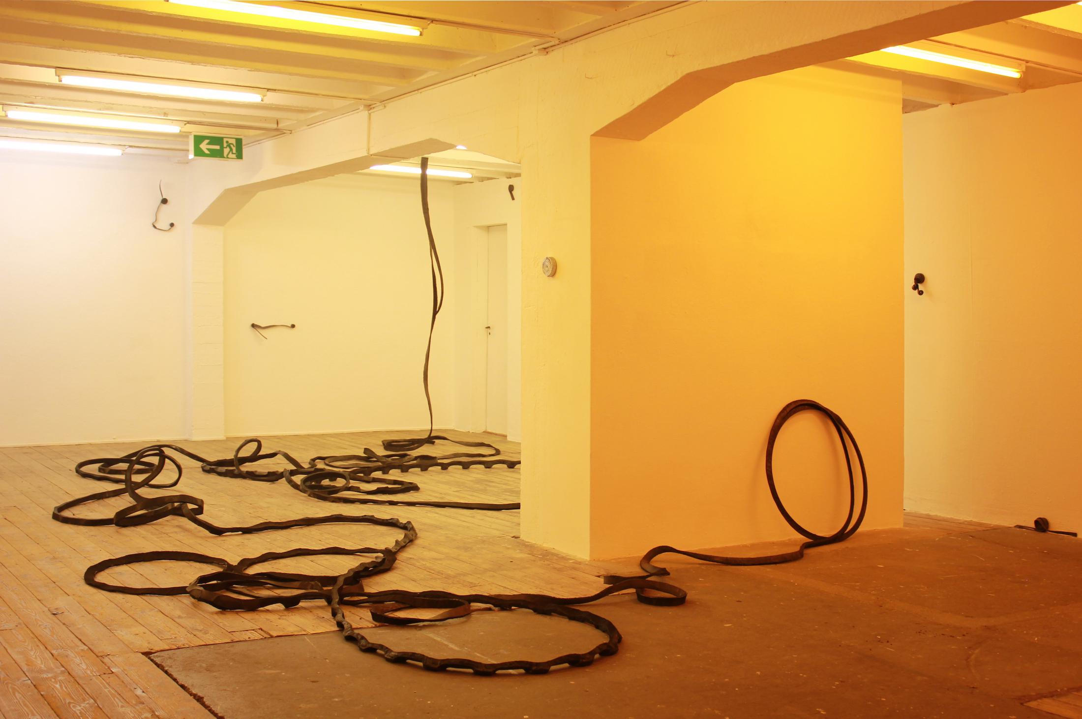 Exhibition View Group Show «Dopesick» at Binz39, Zurich, 2022 / Photo: Cagey / Courtesy: the artists and Binz39