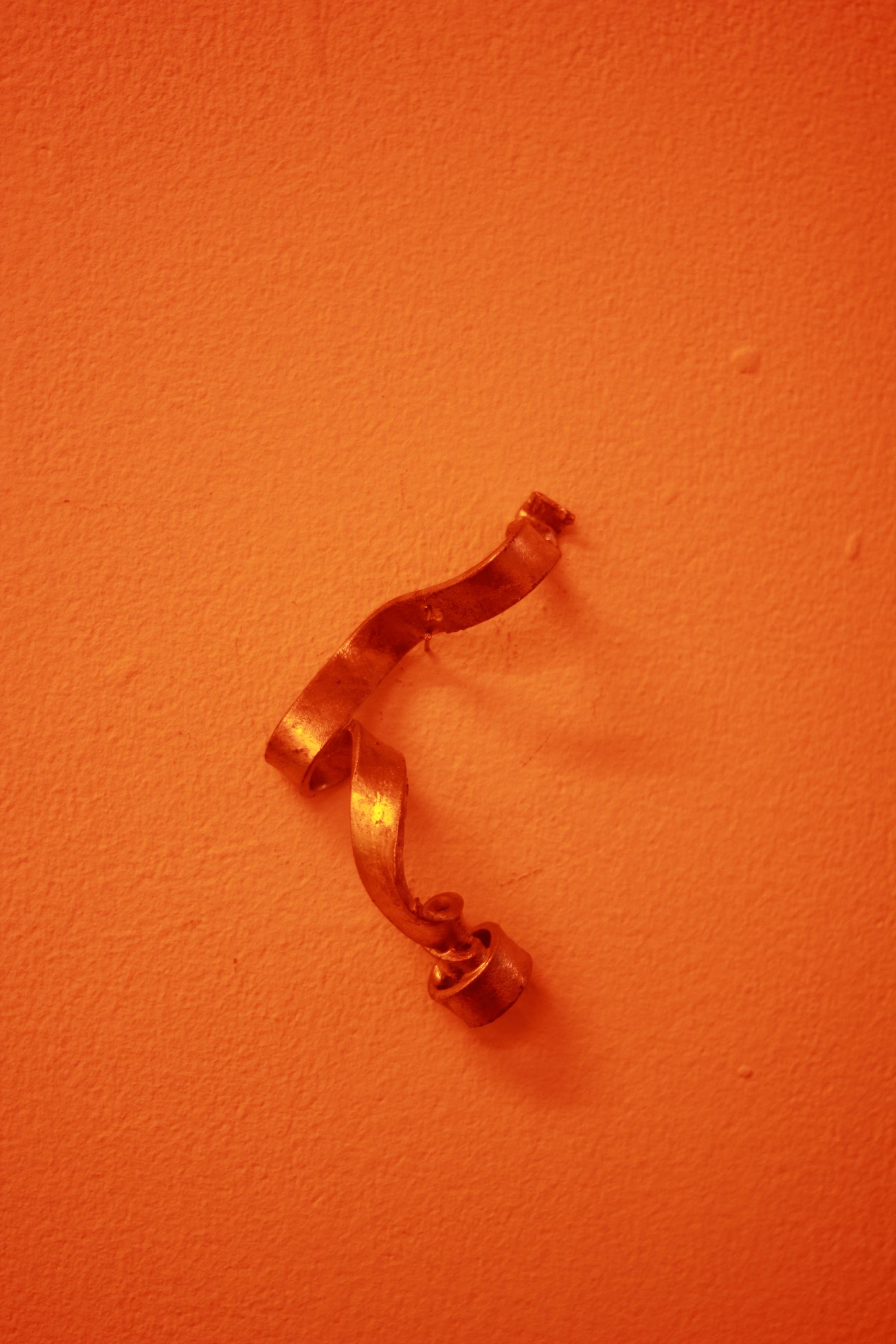 Exhibition View Group Show «Dopesick; view on Julia Znoj, Deadly Swirls (wrapped up scripts), 2020» at Binz39, Zurich, 2022 / Photo: Cagey / Courtesy: the artists and Binz39