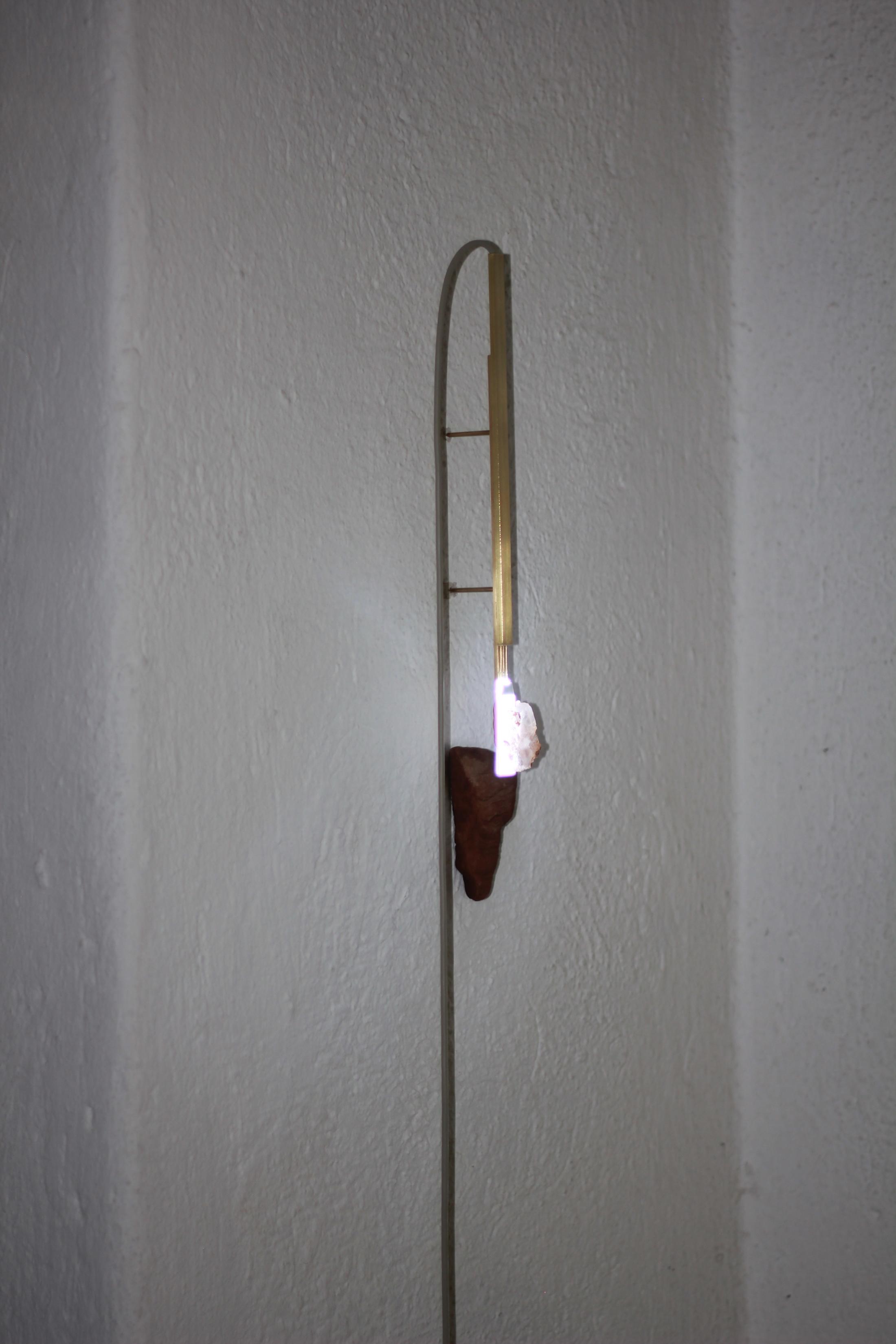 Exhibition View Group Show «Dopesick; view on Hunter Longe, Relic of an Evaporated Sea VIII, 2021» at Binz39, Zurich, 2022 / Photo: Cagey / Courtesy: the artists and Binz39