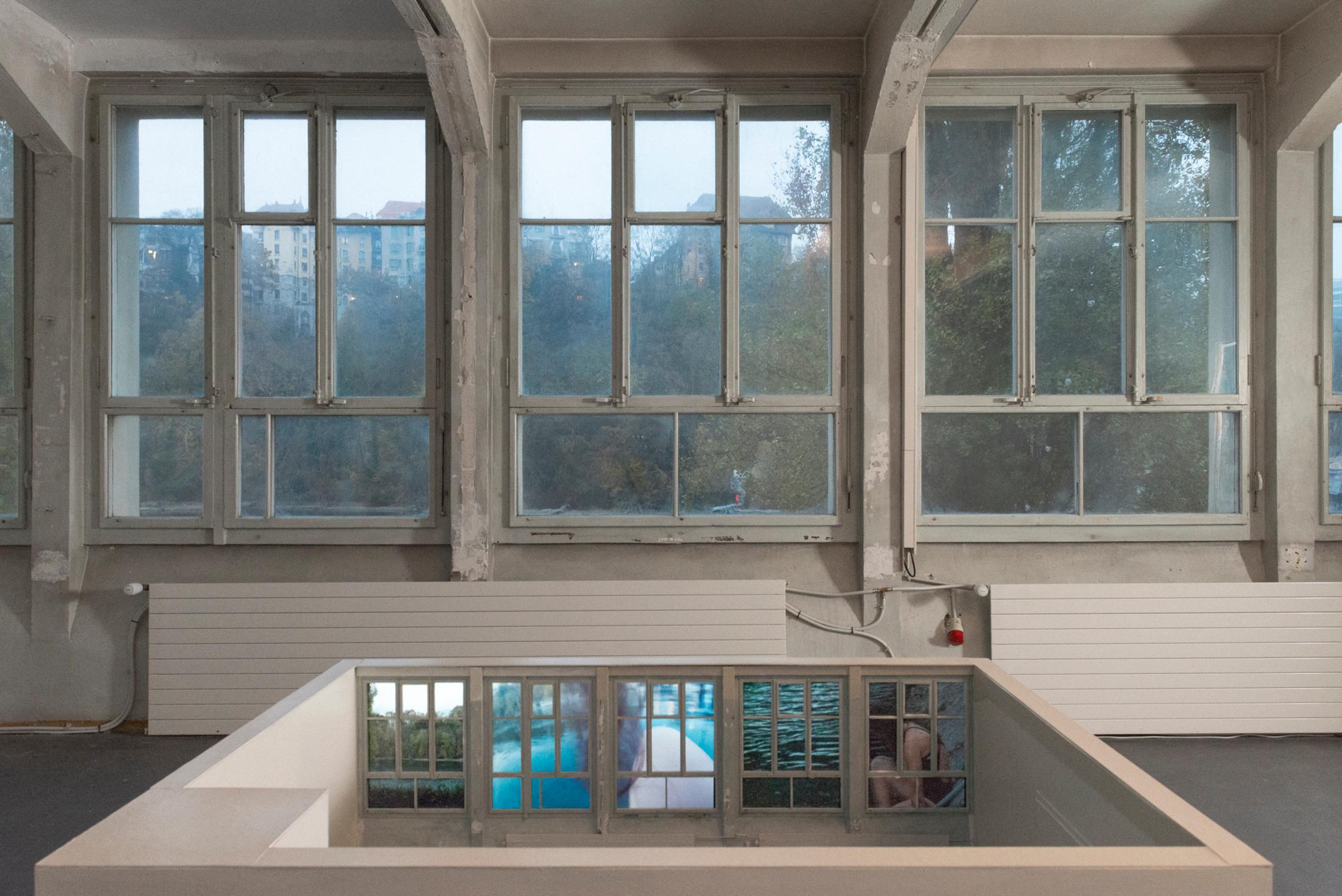 Exhibition View Dorine Aguerre and Rémi Dufay Duo Show «Tout ce qui couvrait une vie humaine déjà scintillait» at Soul2Soul, Geneva, 2021 / Photo: Yvan Alvarez / Courtesy: the artists and Soul2Soul