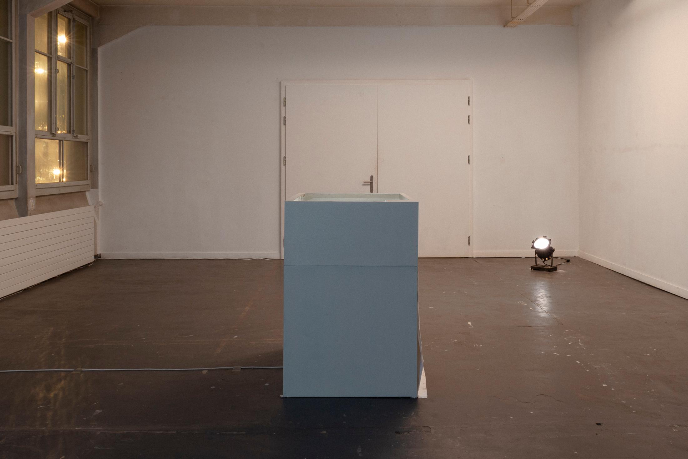 Exhibition View Dorine Aguerre and Rémi Dufay Duo Show «Tout ce qui couvrait une vie humaine déjà scintillait» at Soul2Soul, Geneva, 2021 / Photo: Yvan Alvarez / Courtesy: the artists and Soul2Soul