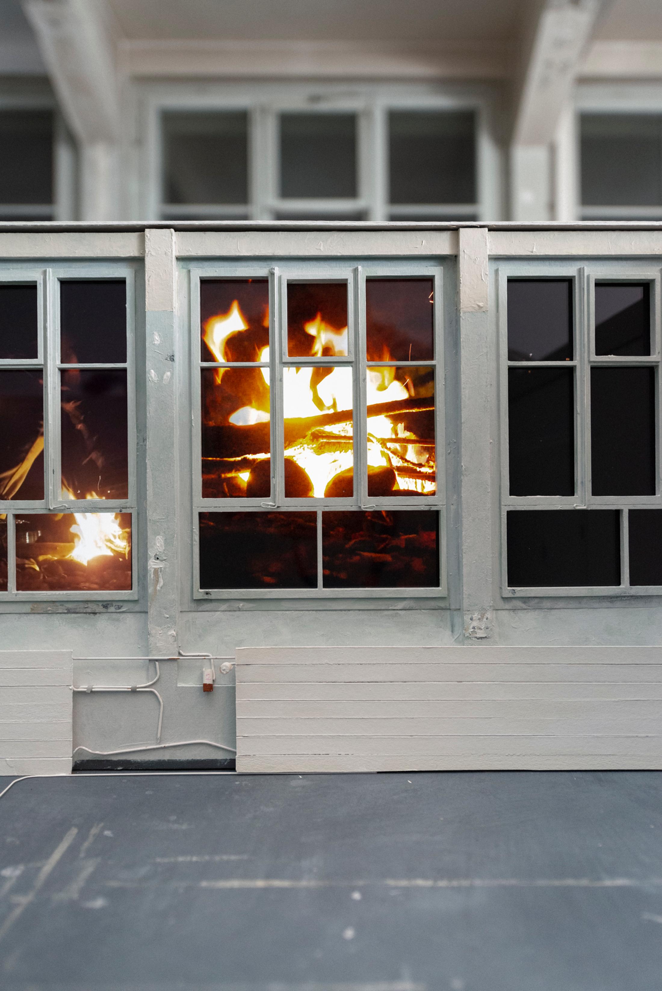 Exhibition View Dorine Aguerre and Rémi Dufay Duo Show «Tout ce qui couvrait une vie humaine déjà scintillait» at Soul2Soul, Geneva, 2021 / Photo: Yvan Alvarez / Courtesy: the artists and Soul2Soul