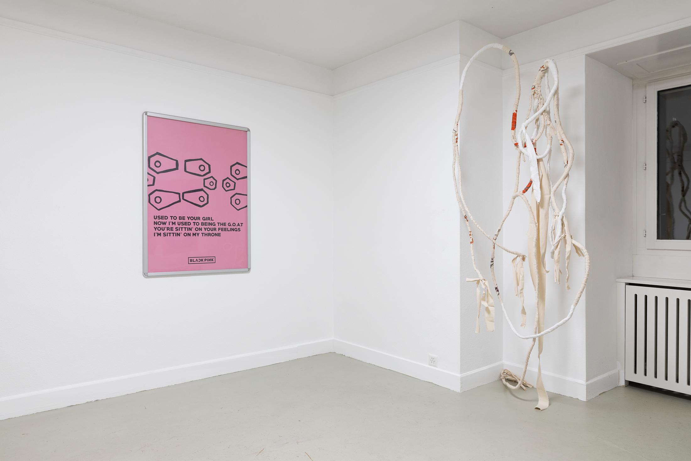 Exhibition View Doris Dehan Son Solo Show «How you like that» at The Lighthouse, Zurich, 2022 / Photo: Simon Javed / Courtesy: the artist and The Lighthouse