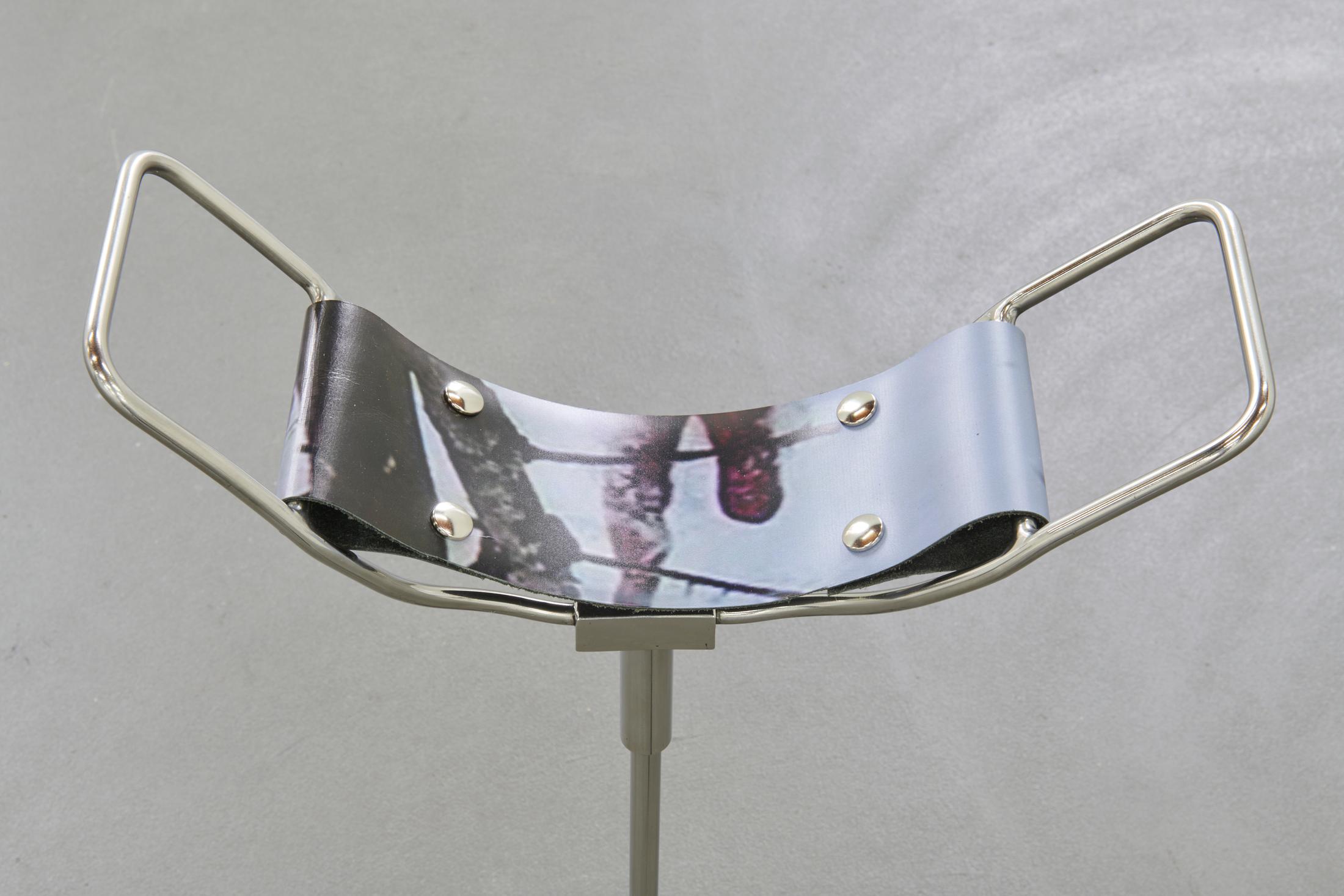 Exhibition View Dorota Gawęda and Eglė Kulbokaitė Soloshow «Mouthless; view on Spectator (I-V), 2020 (detail)» at Fri Art, Fribourg, 2020 / Photo: Guillaume Baeriswyl / Courtesy: Fri Art Kunsthalle