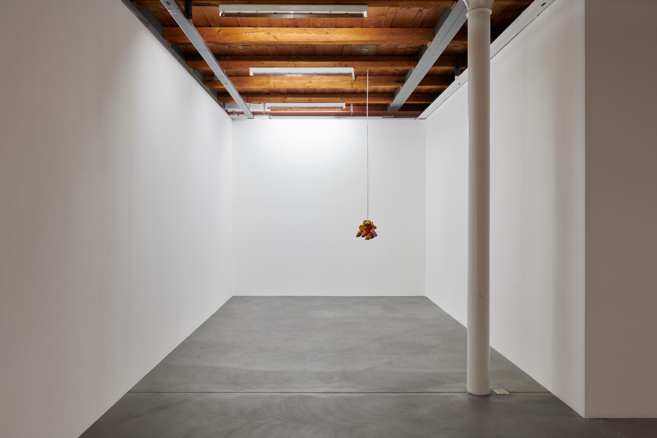 Exhibition View Dorota Gawęda and Eglė Kulbokaitė Soloshow «Mouthless; view on Techno-monsters, 2020» at Fri Art, Fribourg, 2020 / Photo: Guillaume Baeriswyl / Courtesy: Fri Art Kunsthalle