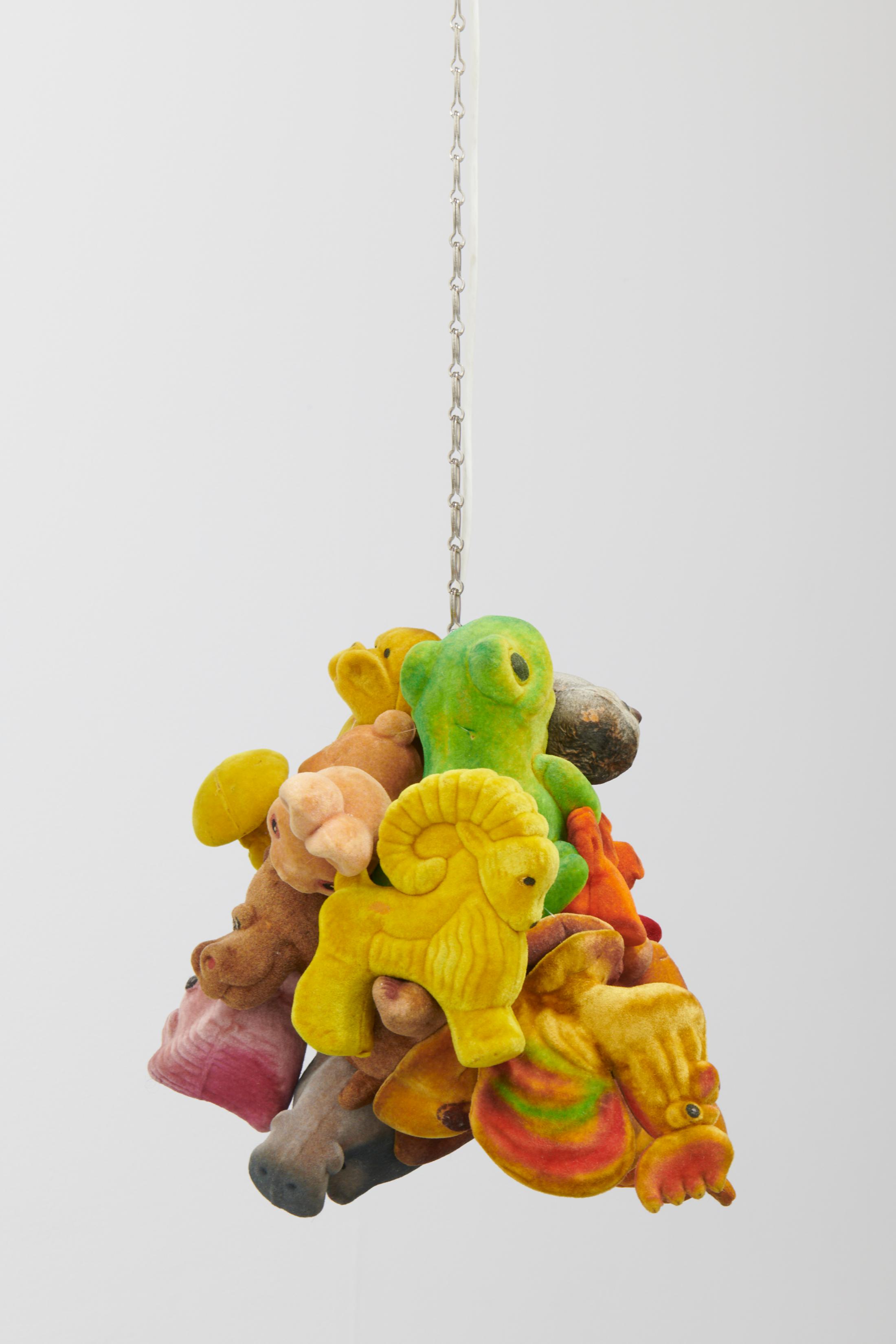 Exhibition View Dorota Gawęda and Eglė Kulbokaitė Soloshow «Mouthless; view on Techno-monsters, 2020» at Fri Art, Fribourg, 2020 / Photo: Guillaume Baeriswyl / Courtesy: Fri Art Kunsthalle