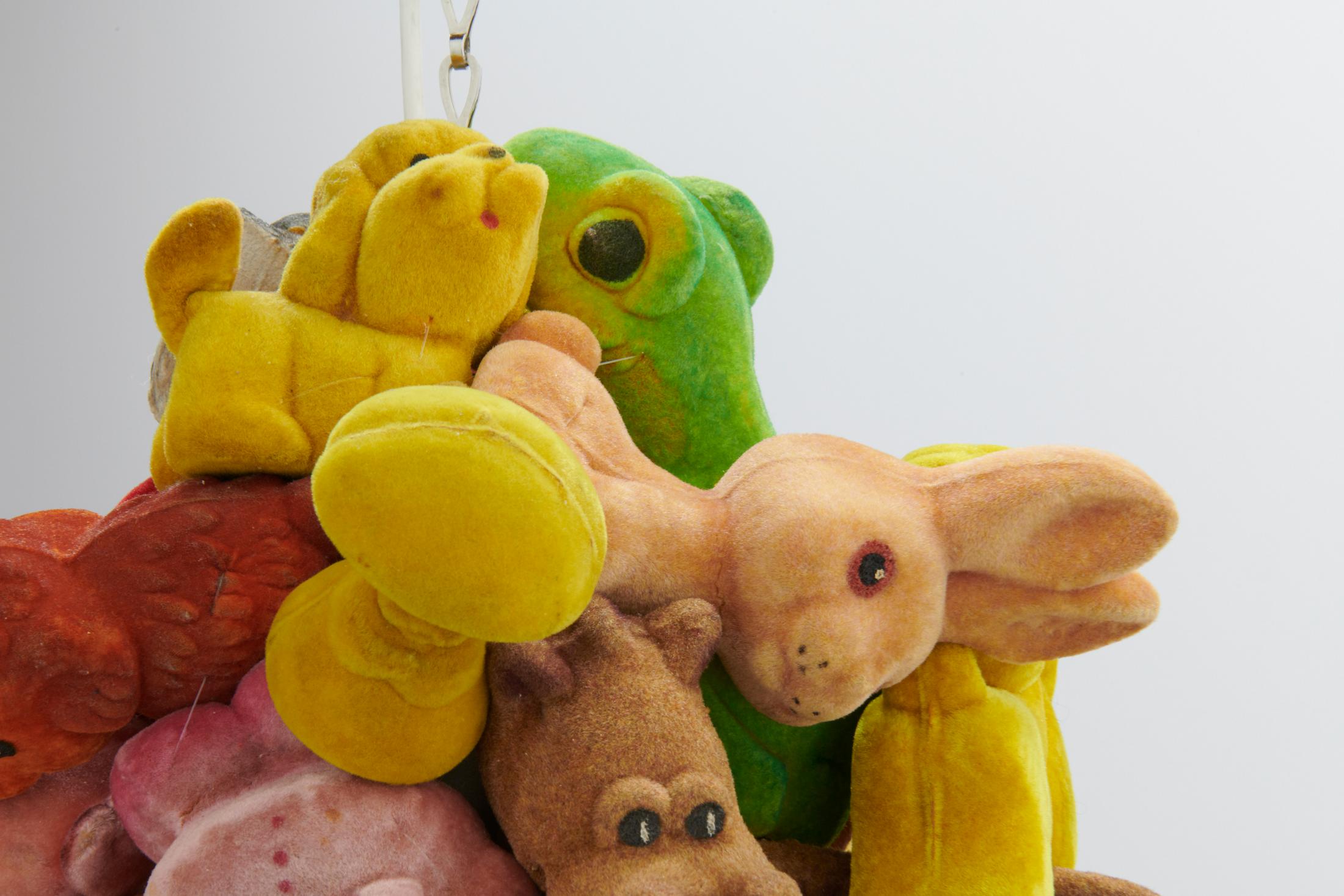 Exhibition View Dorota Gawęda and Eglė Kulbokaitė Soloshow «Mouthless; view on Techno-monsters, 2020 (detail)» at Fri Art, Fribourg, 2020 / Photo: Guillaume Baeriswyl / Courtesy: Fri Art Kunsthalle