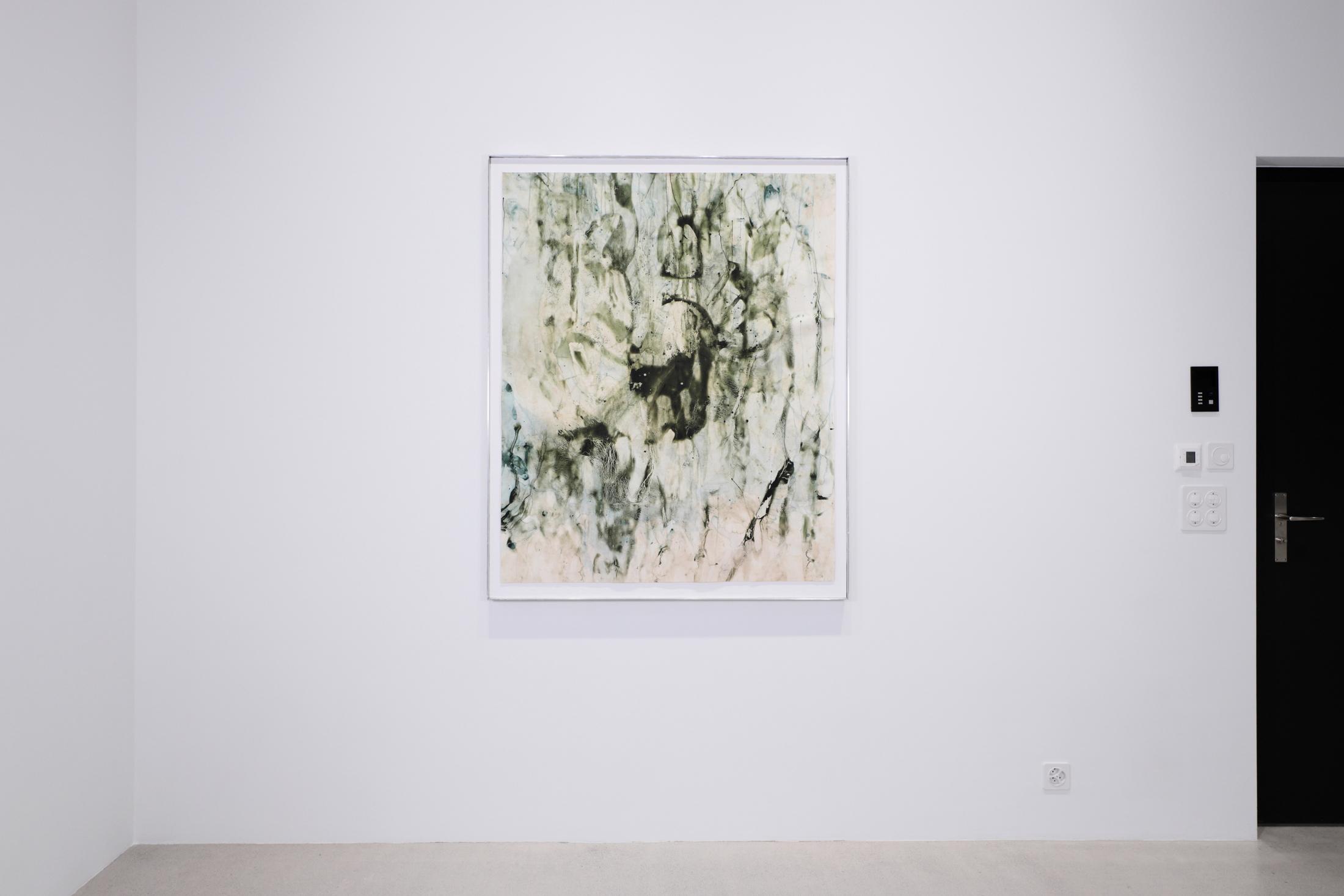 Exhibition view, EARTHBOUND, (view on Matheline Marmy, Longue Durée, 2019), Windhager von Kaenel, Zurich, 2022 / Photo: WvK / Courtesy: the artists and Windhager von Kaenel