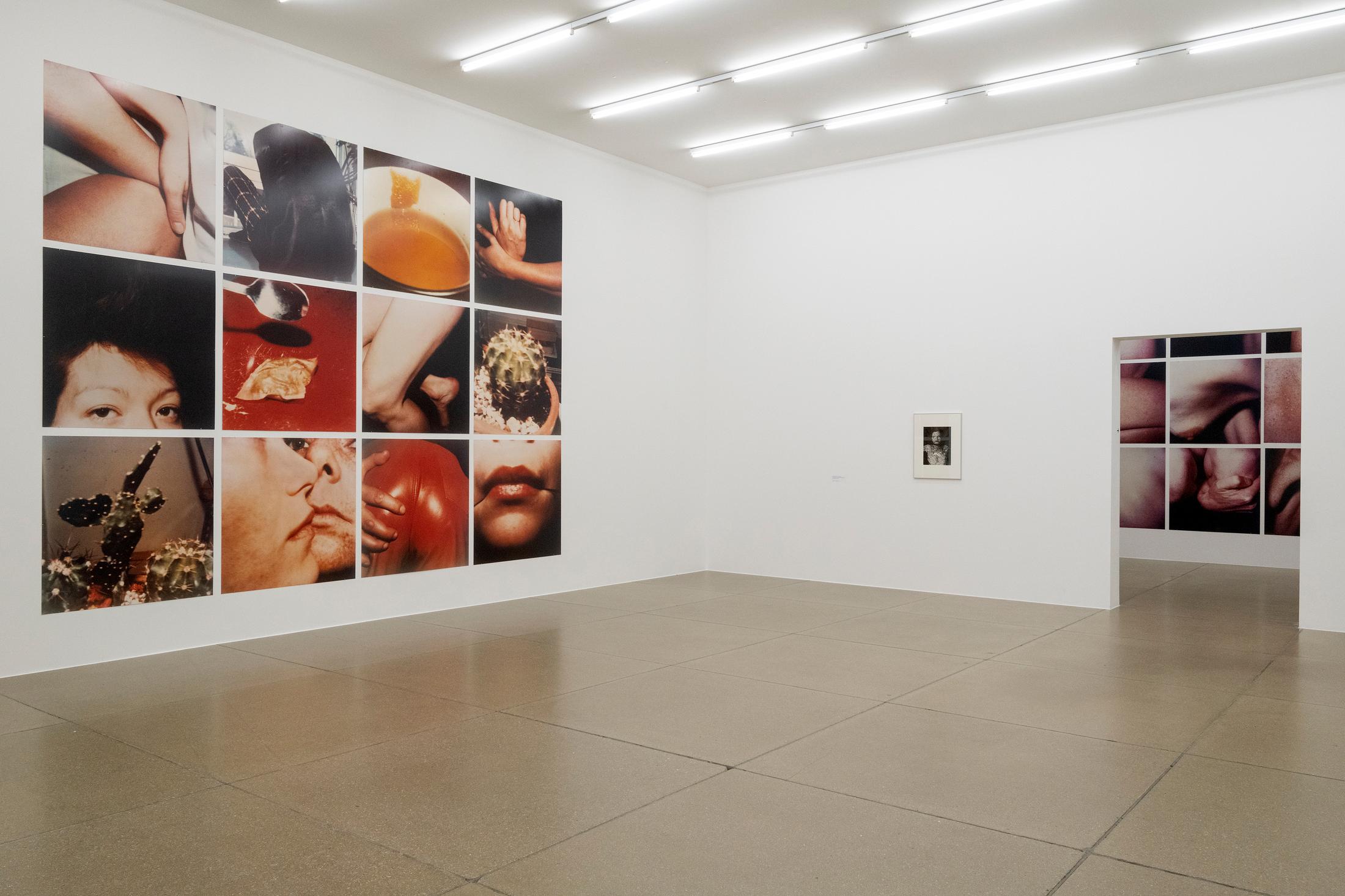 Exhibition View Group Show «Eine Frau ist eine Frau ist eine Frau...; view on Hannah Villiger, Arbeit (12-teilig), 1980/81» at Aargauer Kunsthaus, Aarau, 2022-2023 / Photo: Zoe Tempest / Courtesy: Aargauer Kunsthaus