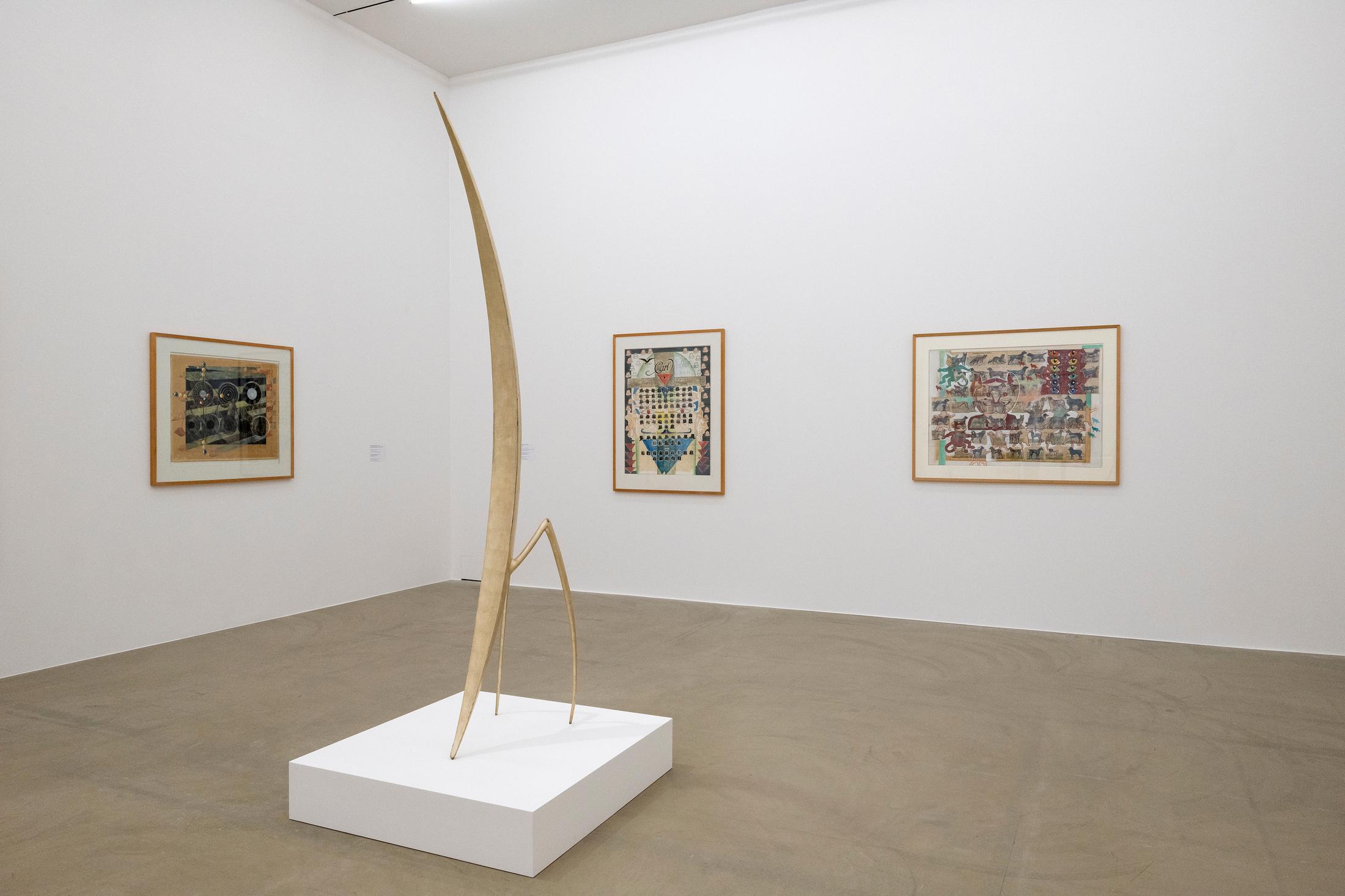 Exhibition View Group Show «Eine Frau ist eine Frau ist eine Frau...» at Aargauer Kunsthaus, Aarau, 2022-2023 / Photo: Zoe Tempest / Courtesy: the artists and Aargauer Kunsthaus