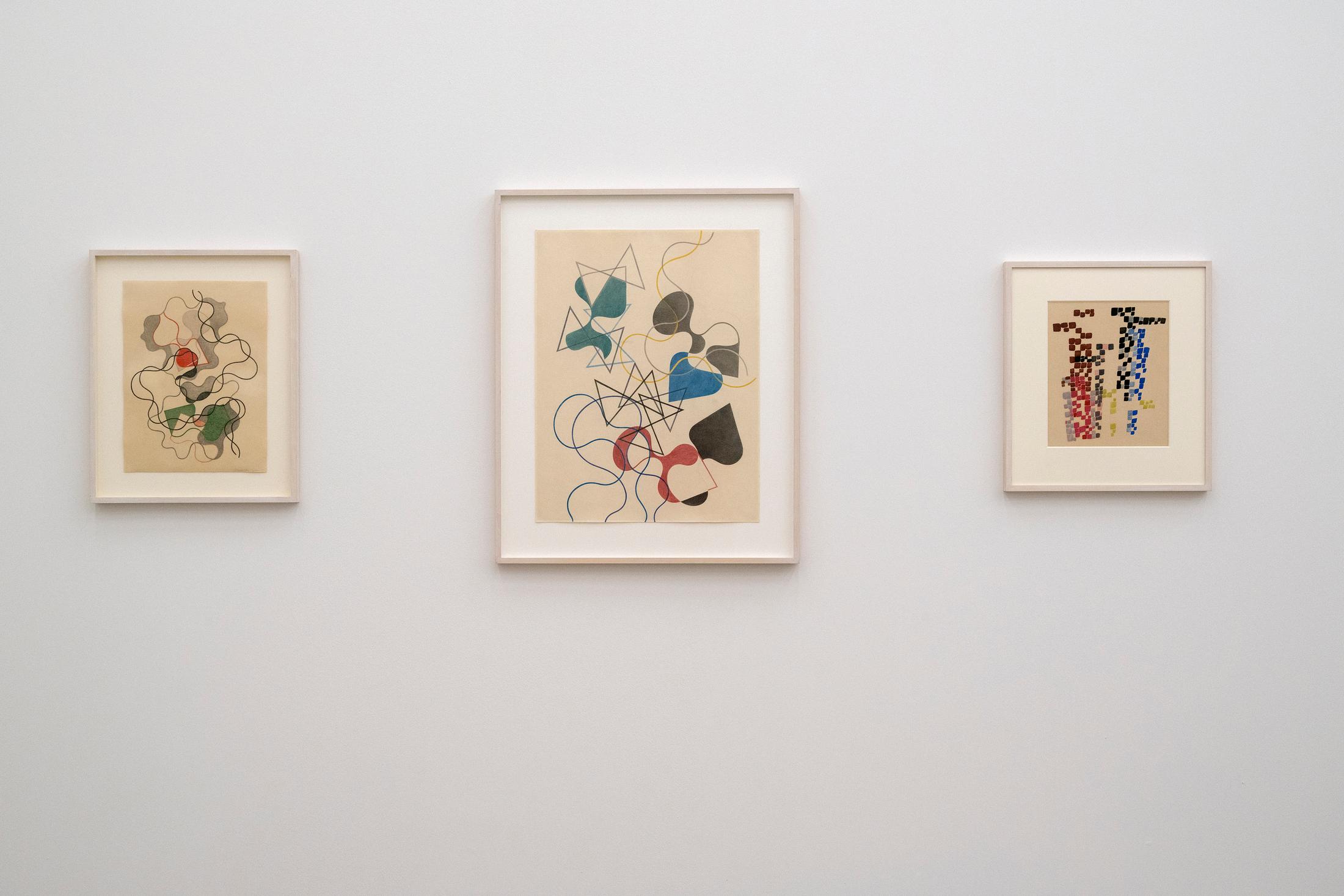 Exhibition View Group Show «Eine Frau ist eine Frau ist eine Frau...» at Aargauer Kunsthaus, Aarau, 2022-2023 / Photo: Zoe Tempest / Courtesy: Privatbesitz and Aargauer Kunsthaus